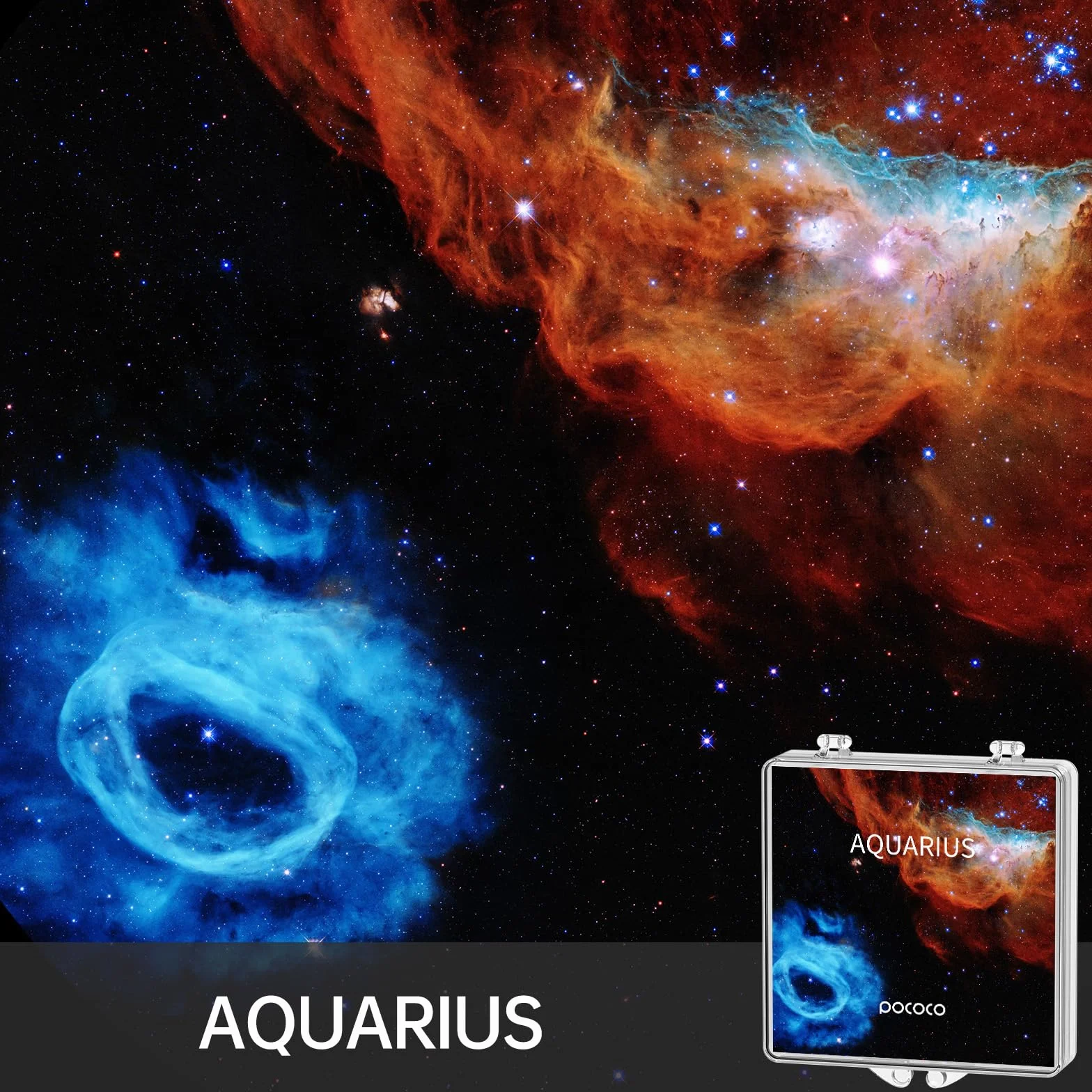 Realistic Discs Constellation A - Discs for POCOCO Galaxy Lite Star Projector Home Planetarium, 5k Ultra HD, 6 Pieces (Constellation A - 6 Discs without Projector)