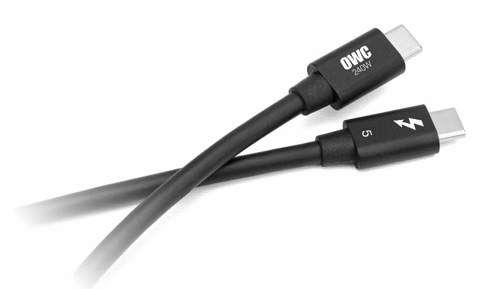 Kabel OWC Thunderbolt 5/USB-C o długości 1 metra