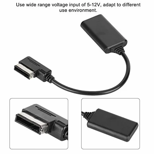 o Kabel, Bluetooth5.0 Aux adapter samochodowy AUX interfejs muzyczny Bluetooth o adapter do AMI MMI MDI A1/A3/A4/A5/A6/A7/A8/Q3/Q5/Q7RS4/RS5/RS6/RS7/RS