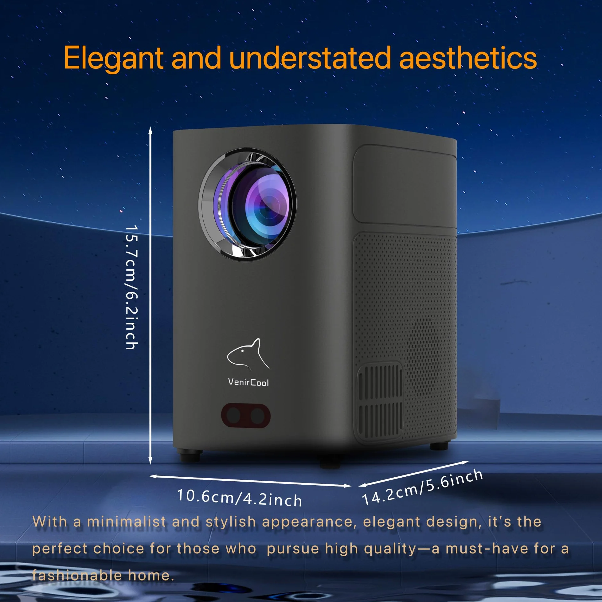 Projektor Q3 Ultra 750 ANSI/10000 ISO LUMEN Android 11 1080P 4k obsługa wyświetlacza FHD - mini inteligentny projektor WiFi i Bluetooth do kina domowego i filmów na świeżym powietrzu z