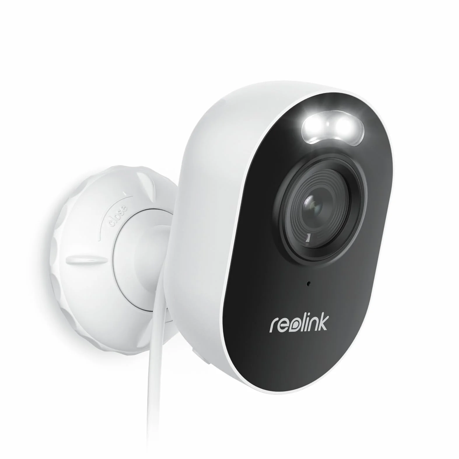 Reolink Lumus, Ulepszona zewnętrzna kamera bezpieczeństwa 2K 4MP z reflektorami, dwuzakresowa kamera WiFi 2,4/5 GHz, inteligentne wykrywanie osób/pojazdów/zwierząt z natychmiastowymi alertami