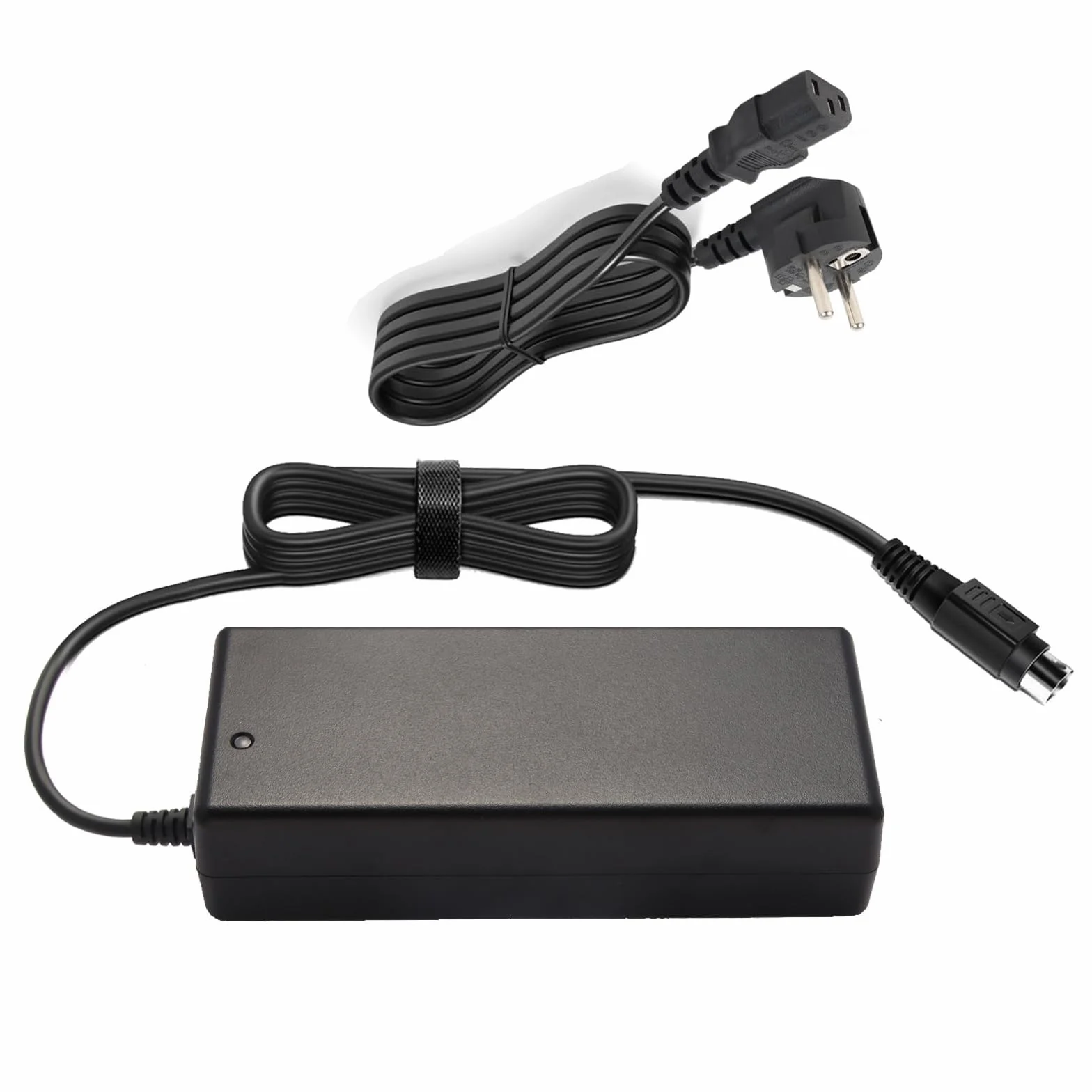 12V10A 4-Pin AC/DC Adapter do Synology NAS DiskStation DS1520+ Ładowarka DS1522+ DS916+ DS918+ DS920+ DS923+ DS723+ DS420+ DS423+ DS620slim DS720+ DS418 DS718+ DS1019+ NAS Serwer Kabel zasilający