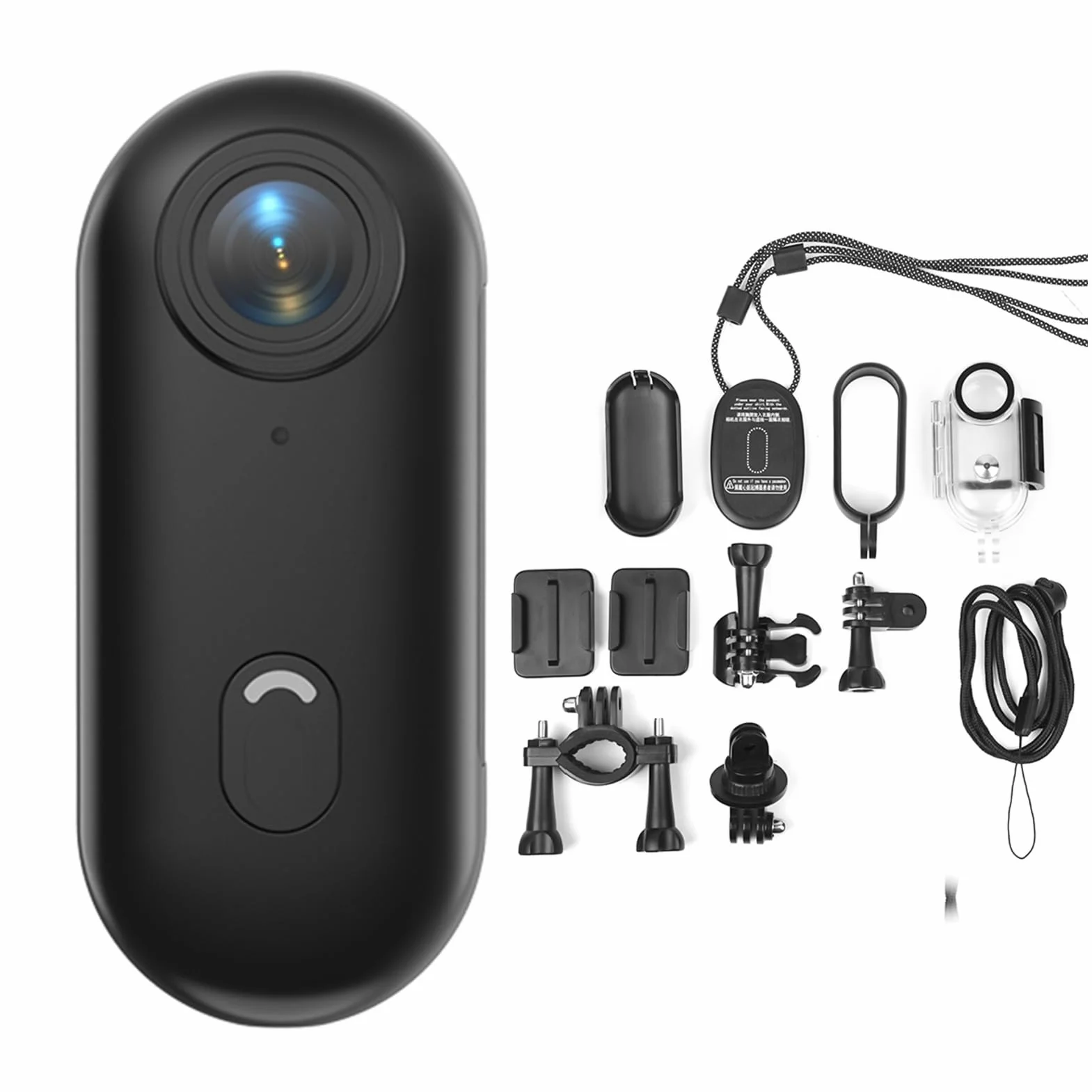 Kamera sportowa WiFi 1080p 120° z akumulatorem 800 mAh wodoszczelna 32 GB