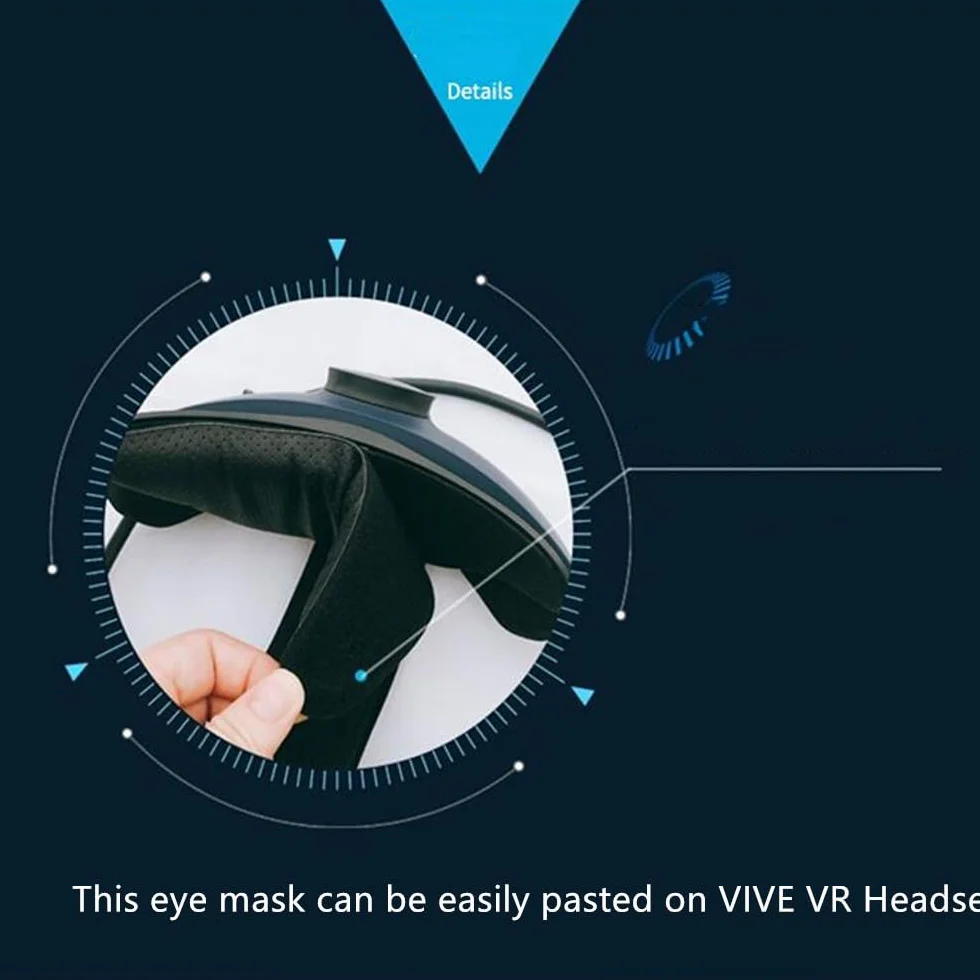 Pianka do twarzy HTC Vive, poduszka zastępcza 3 sztuki