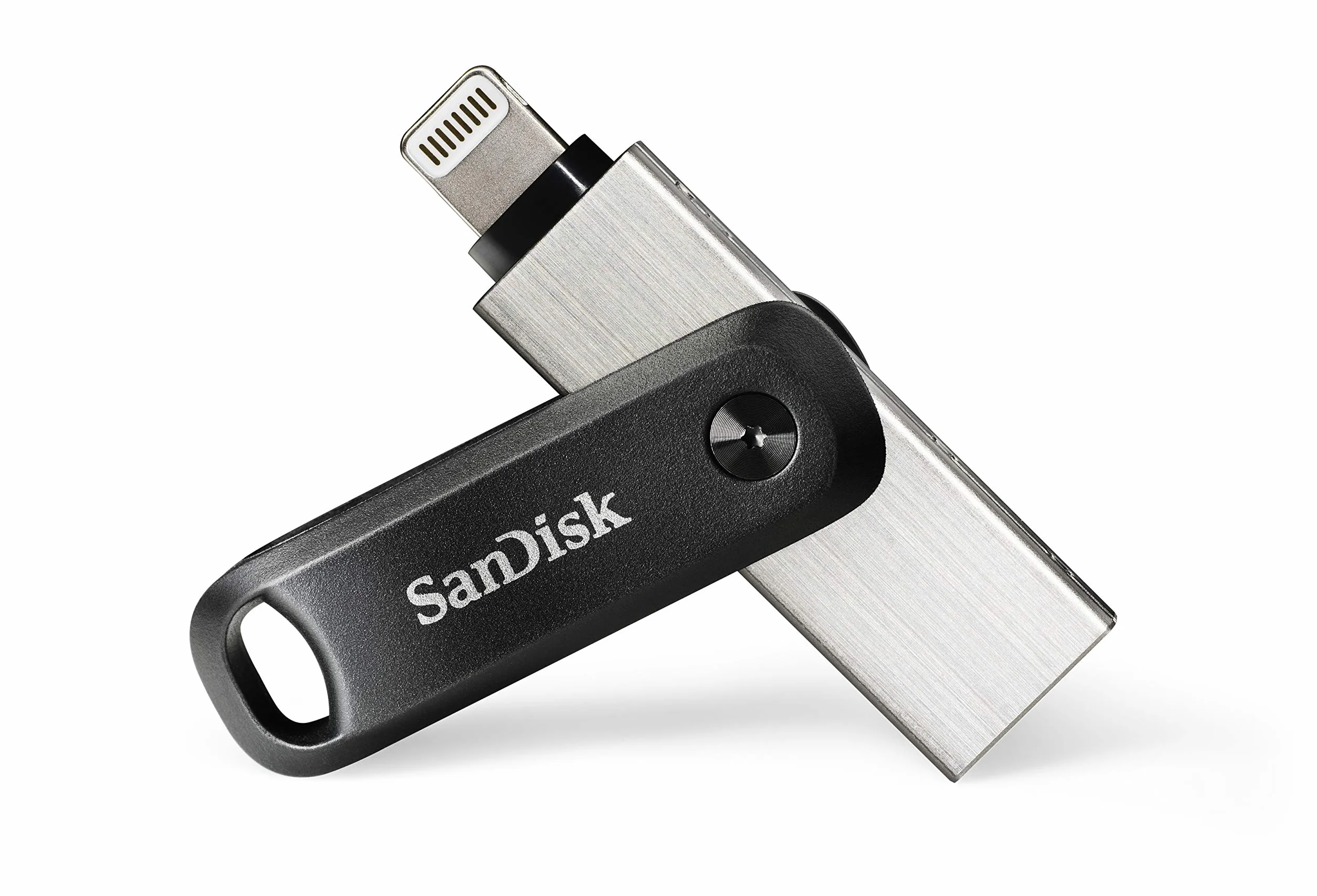 SanDisk 256GB iXpand Flash Drive Go with Lightning and USB 3.0 connectors, for iPhone/iPad, PC and Mac