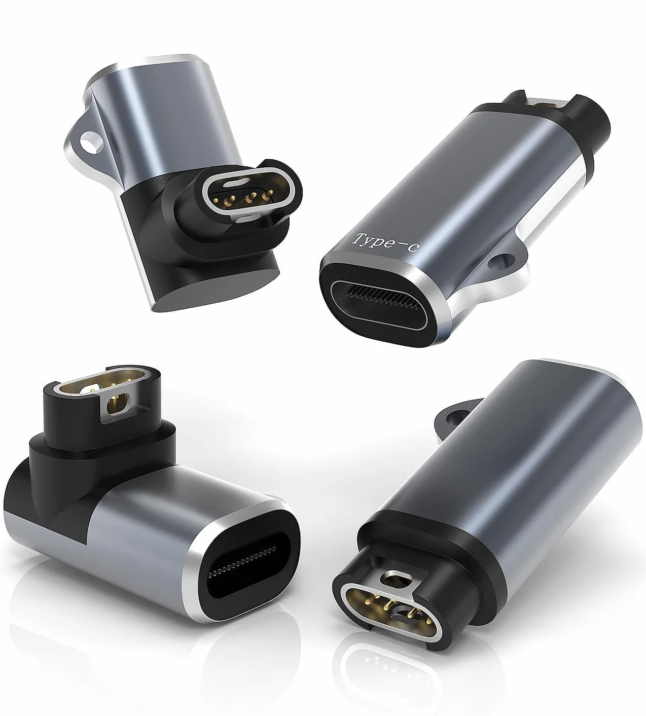 Sinoacc Ładowarka do zegarka Garmin kompatybilna z zegarkiem Vivoactive 6, 5, 4, 3, Fenix 8 Pro, E, 7, 6, 5, Forerunner 55, 165, 245, 255, 955, 965, 970, Venu, Sq, 2, 3S, 4, D2, Epix, USB C, w