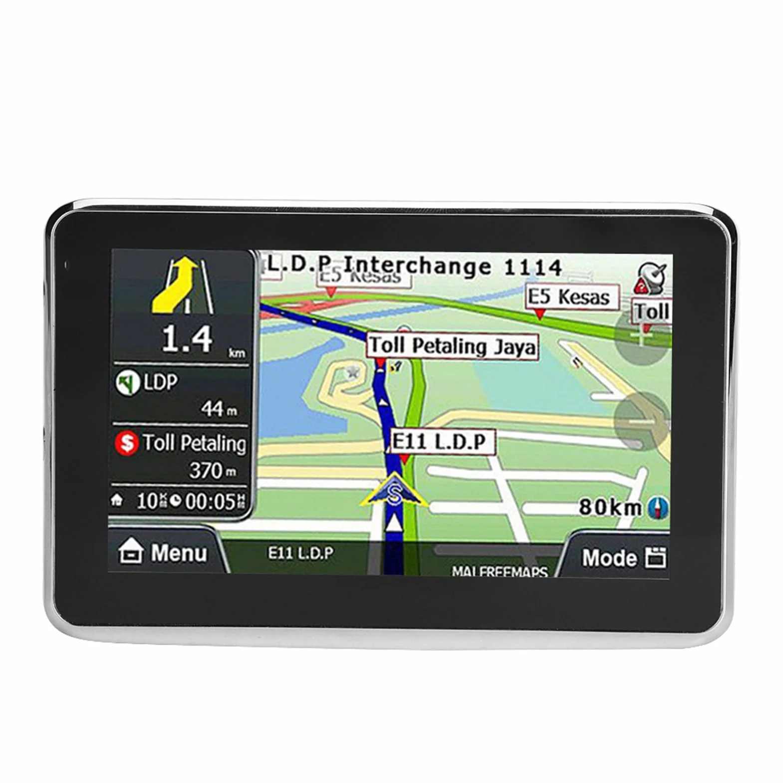 Nawigacja GPS, Podwójny Ekran Dotykowy Nawigacja GPS DDR256M 8G MP3 FM Mapa Mapa Europy 508 Uniwersalna do Samochodu Ciężarowego Camper