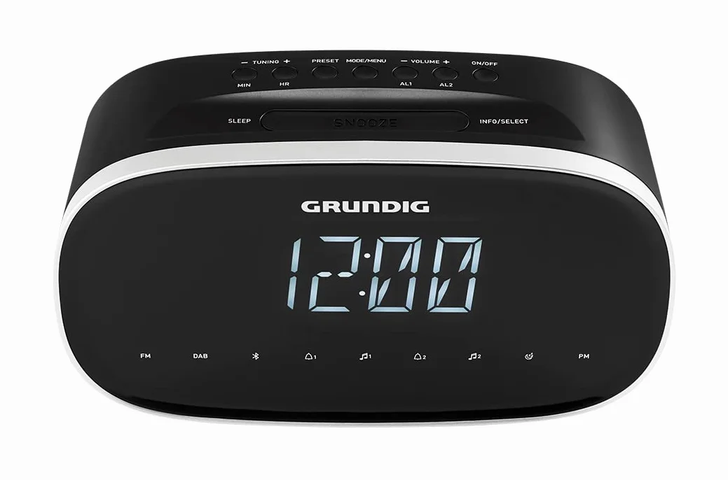Grundig Sonoclock 3500 BT Radio, Czarny, 1 Sztuka