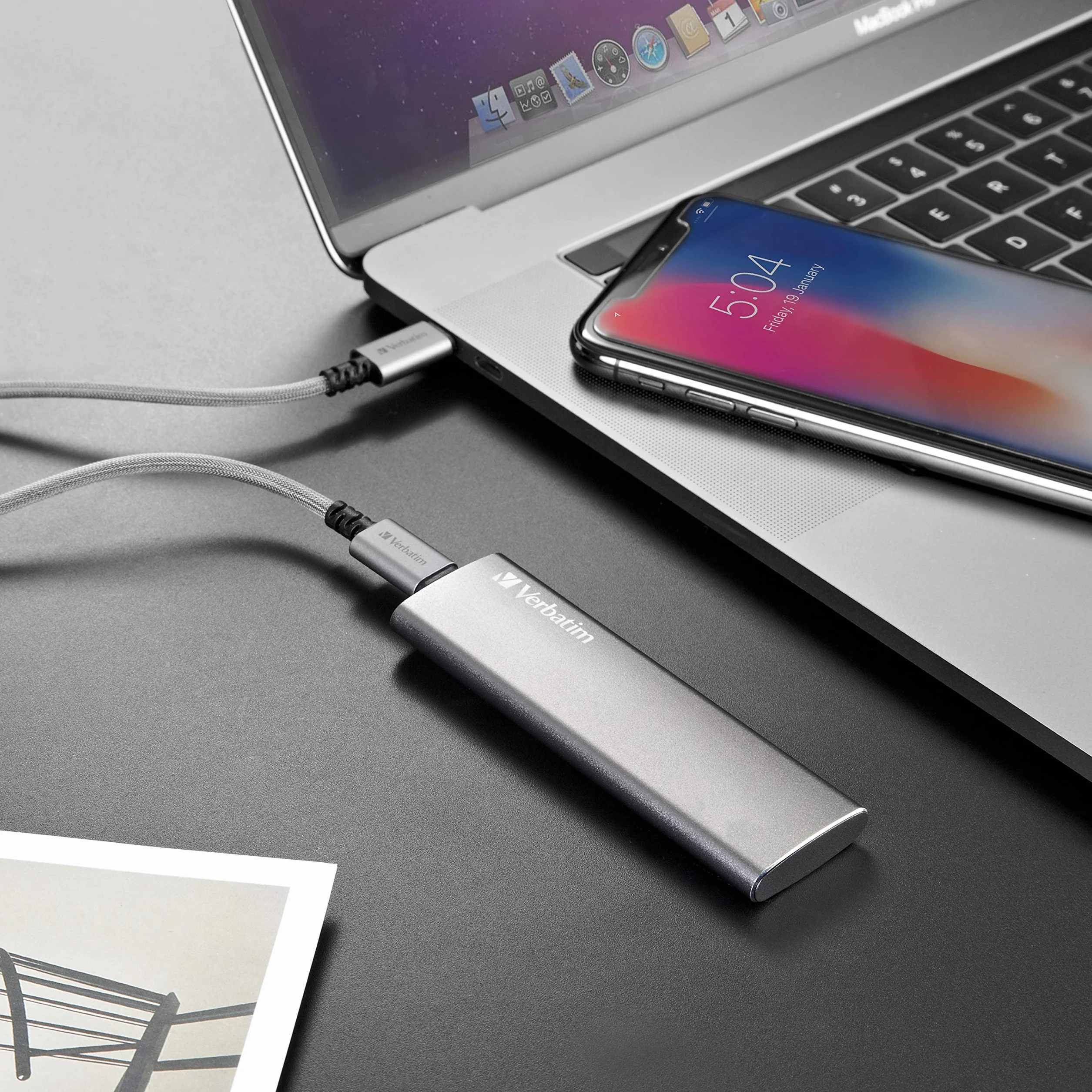 Verbatim Vx500 SSD 120 GB zewnętrzny dysk SSD USB 3.0 USB-C przenośny