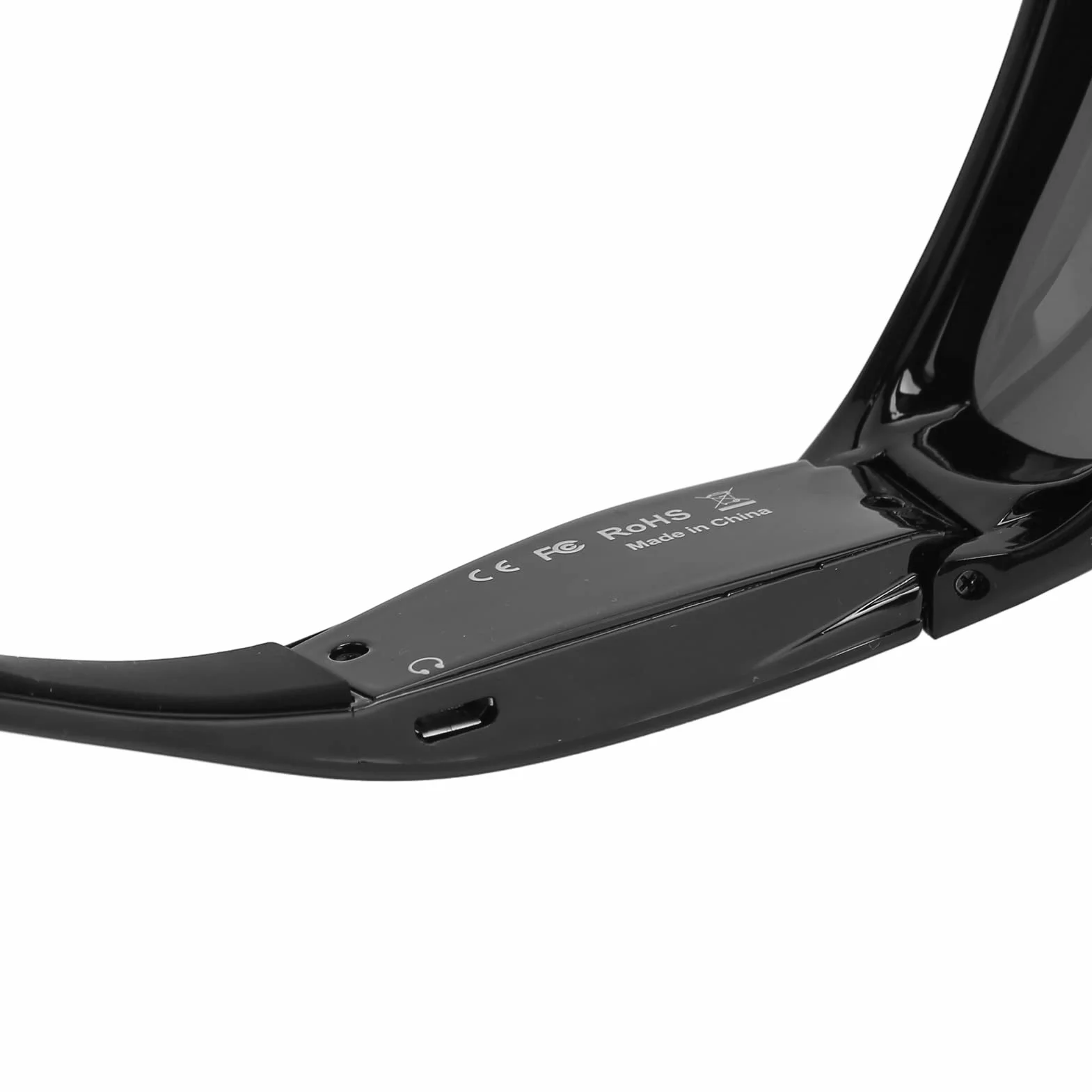 Okulary do Aparatu, Inteligentne Okulary 1080P Full HD, Obsługa do 128 GB z Bluetooth, Obsługa połączeń z muzyką Wideo Okulary Przeciwsłoneczne do Jazdy Konnej