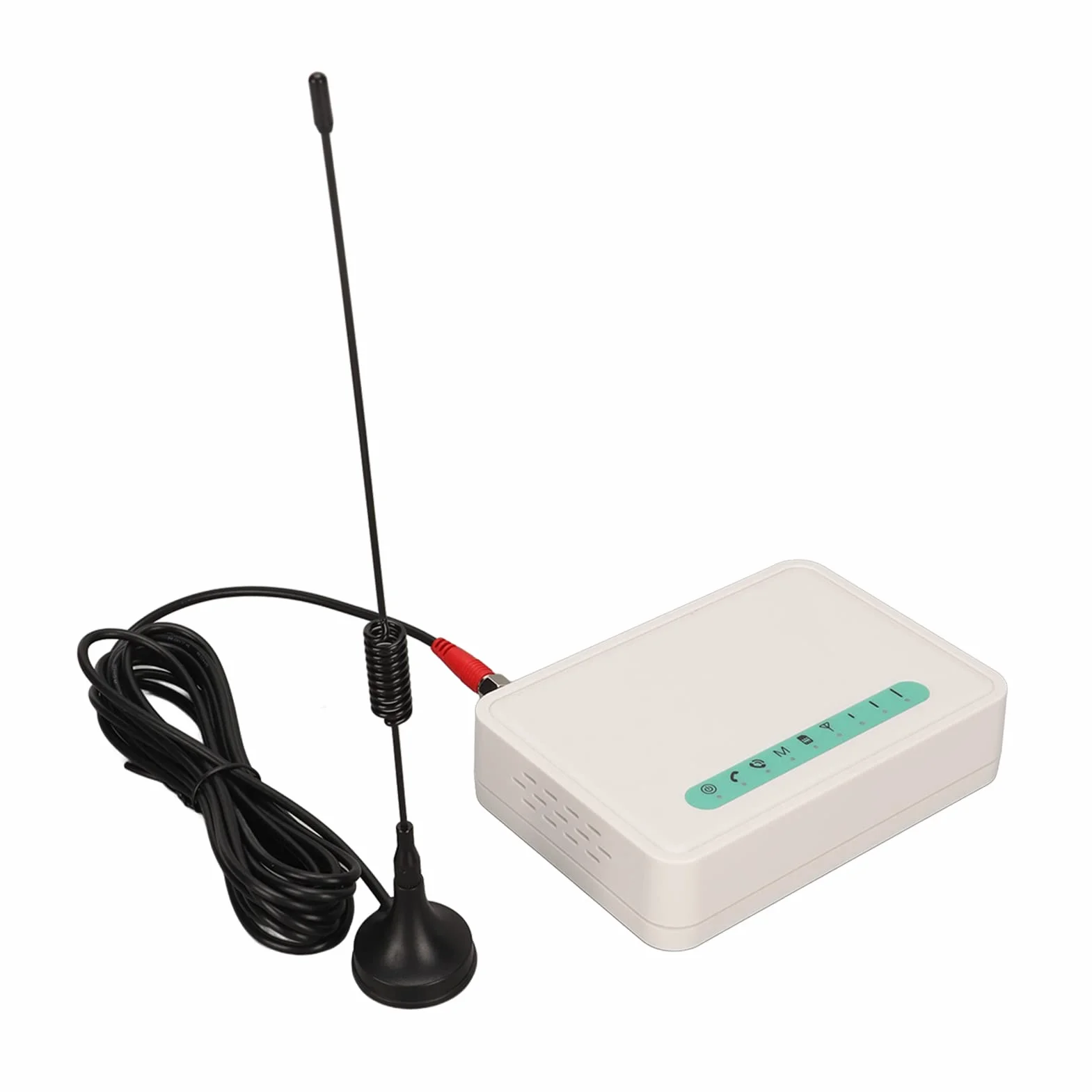 Naprawiono Terminal Bezprzewodowy GSM, 3G 4G LTE Quad Band GSM 850/900/1800/1900Mhz Desktop Wireless Terminal Dzwoniącego Dialer z LED Lights, do Telefonu Stacjonarnego, Alarm