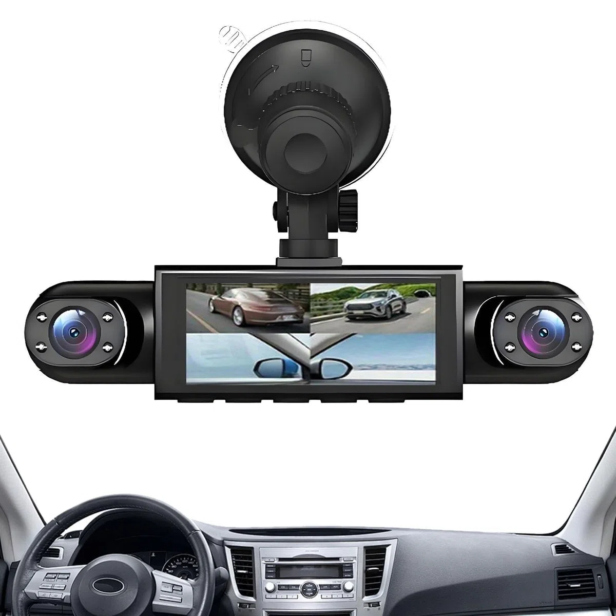 Kamera Samochodowa，Rejestrator Drogi，Czterokanałowe Urządzenie Wtyczkowe，Obiektywy 1080P Przód Tył Lewo Prawo，Monitor Parkowania Z Czujnikiem Ruchu，Nagrywanie Pętlowo Widzenie Nocne