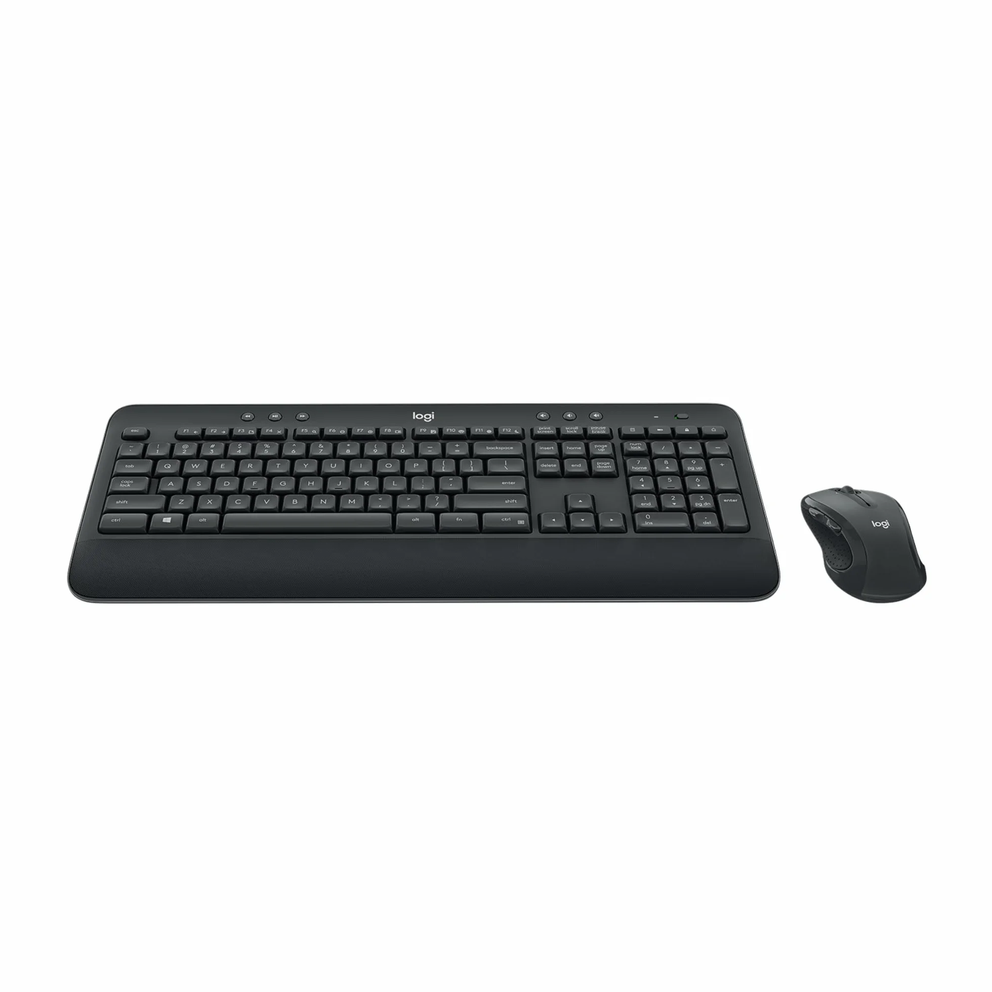 Logitech Mk545 Advanced Wireless Keyboard And Mouse Combo, Stworzony Dla Ciebie. Zaawansowany,Pc/Chromebook - Szary,920-008923