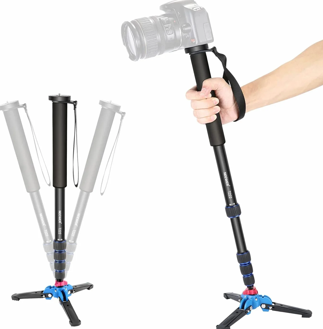 Neewer Monopod Czarny 52-168cm