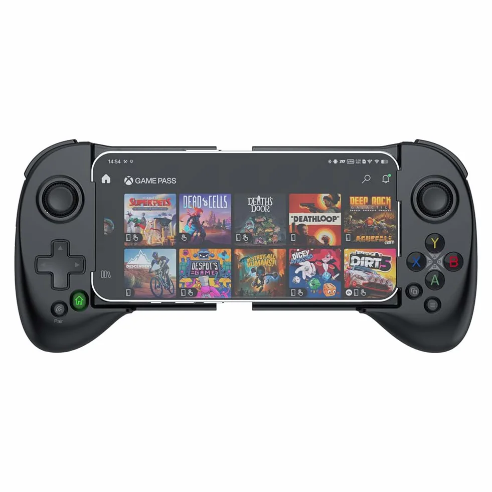ShanWan Kontroler Android dla Androida/iOS, mobilny kontroler z mapowaniem przycisków, mobilny kontroler do gier Xbox Cloud Steam Link GeForce NOW MFi Arcade Games
