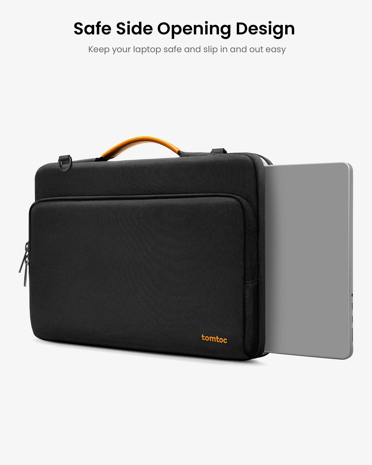 tomtoc Etui na laptopa 360° do 16-calowego MacBooka Pro M4/M3/M2/M1 Pro/Max A3403 A3186 A2991 A2780 A2485 2024-2019, 15,6 Acer Aspire 5/3/1, wodoodporne etui na laptopa z wszechstronną ochroną
