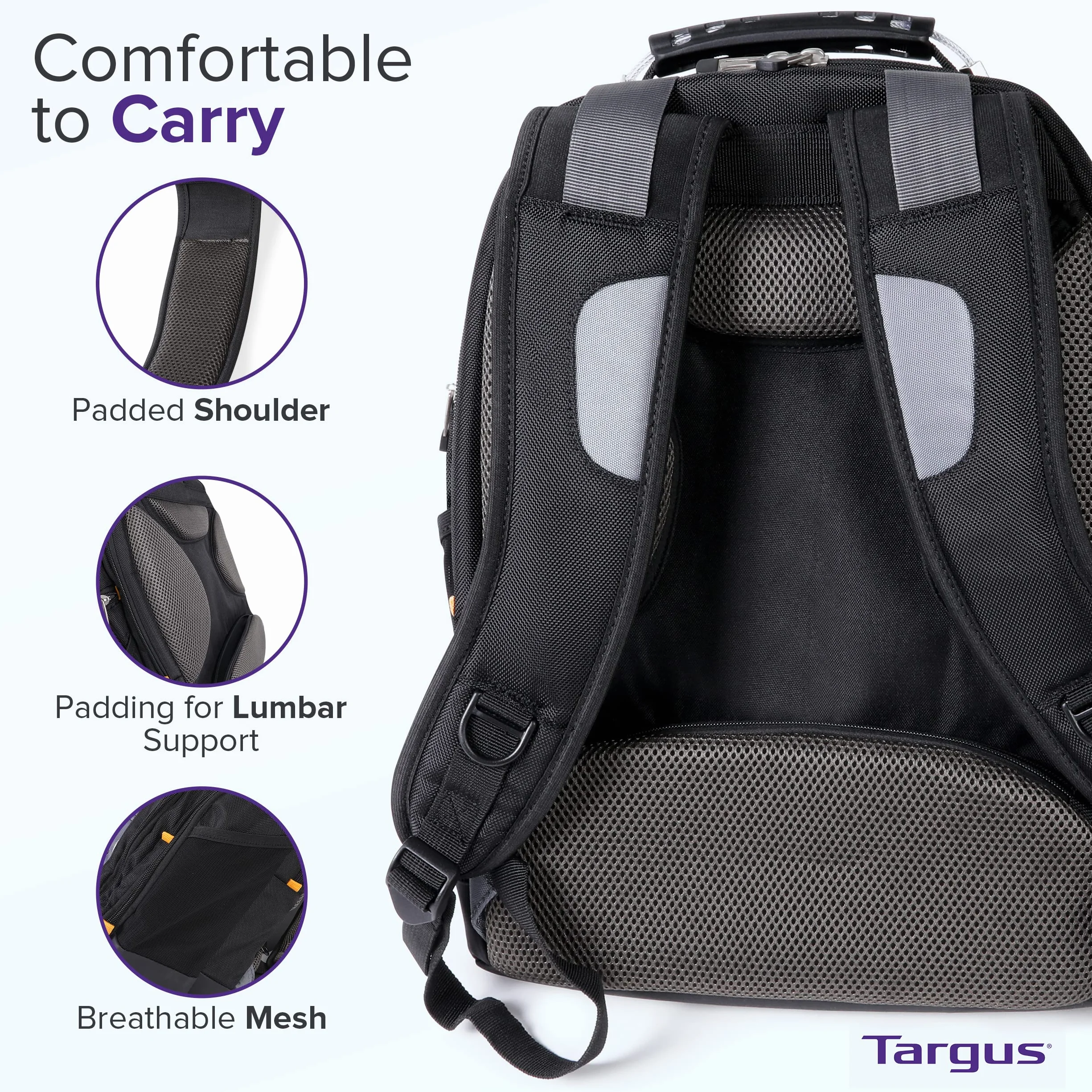 Targus Drifter II Plecak na laptopa 40.6 cm czarny szary
