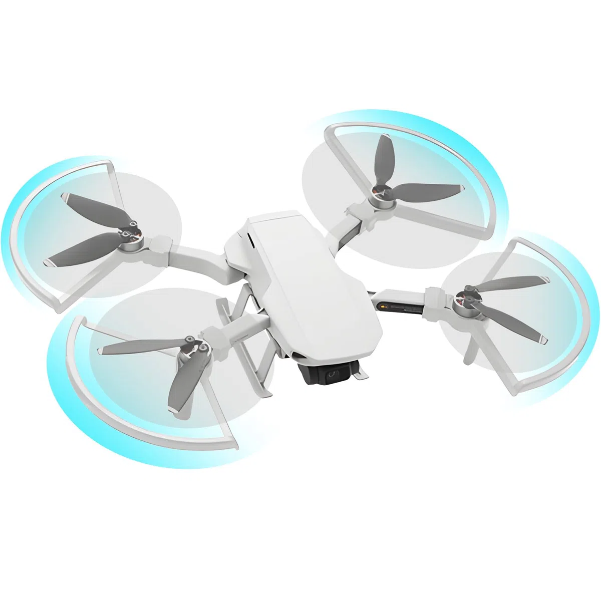 Mini 2 Osłona Śmigła - Ochraniacz do Drona DJI Mini 4K/Mini 2 SE/SE, Szybkozłączka, Zapasowe Ochraniacze Ostrza, Rekwizyty, Kompatybilne z Akcesoriami do Dronów Mini 4K