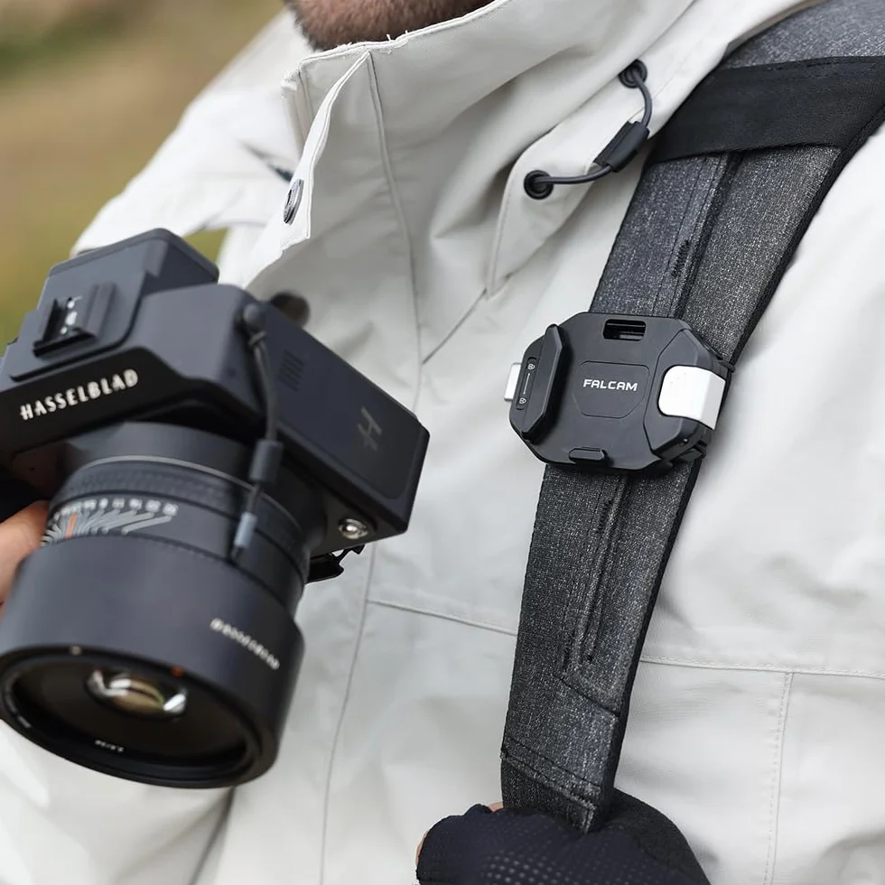 FALCAM F38 Kit Clip Camera V2, F38 klips plecak z płytą na plecak pasek na ramię i aparat F38B3803