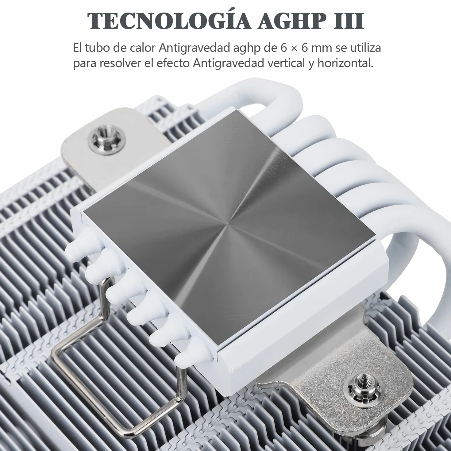 THERMALRIGHT AXP120-X67 BIAŁY ARGB niskoprofilowy chłodnik powietrza do CPU z prawym 120-mm-TL-C12015W-S wentylatorem PWM, 6 heatpipes, 67 mm wysokości, dla AMD AM4/Intel LGA 1700/1150/1151/1155/1156