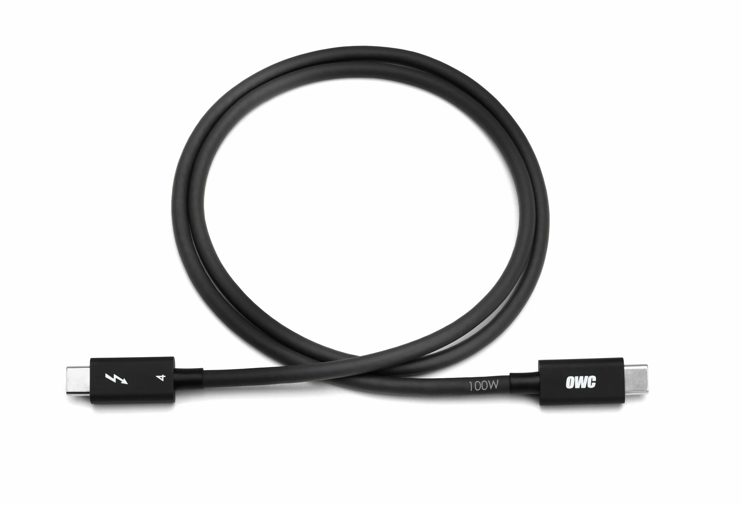 OWC OWCCBLTB4C2.0M Câble Thunderbolt 2 m 40 Gbit/s Noir