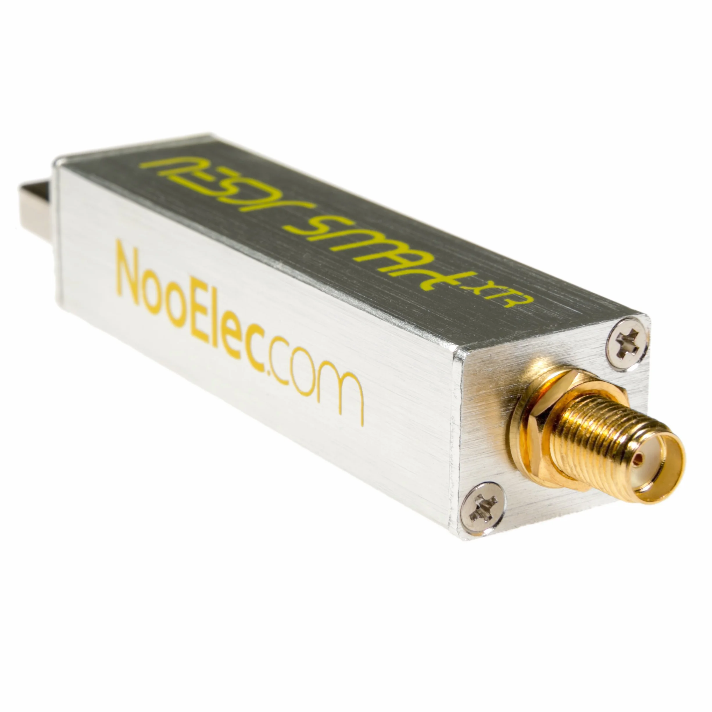 NooElec NESDR SMArt XTR SDR - Premium RTL-SDR z rozszerzonym zakresem strojenia, aluminiowa obudowa, 0,5 PPM TCXO, wejście SMA. RTL2832U i E4000 radio definiowane programowo