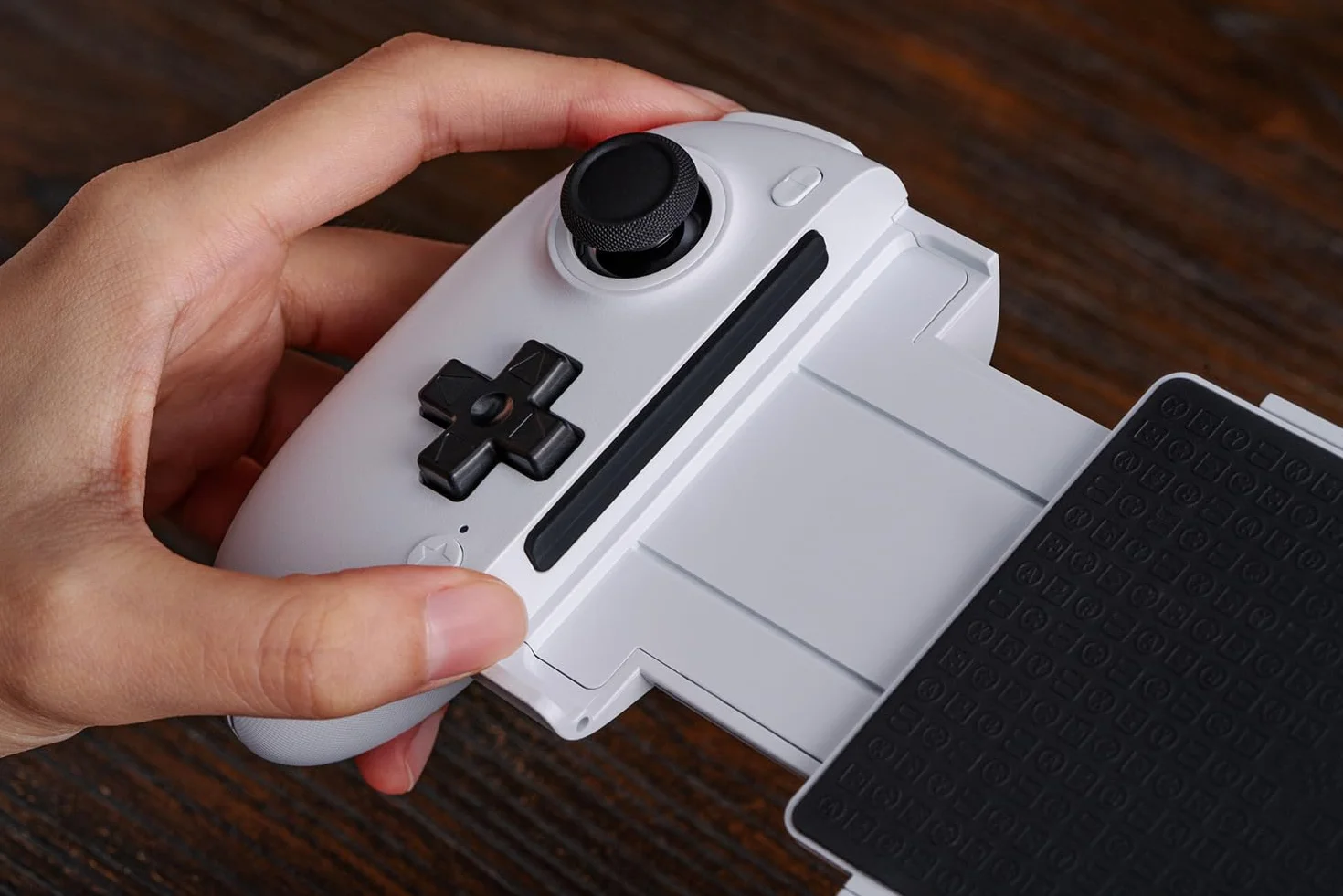 8Bitdo Ultimate Mobile Gaming Controller for Android devices, Bluetooth Mobile Game Controller with Hall Effect Joysticks and Hall Triggers (Black)