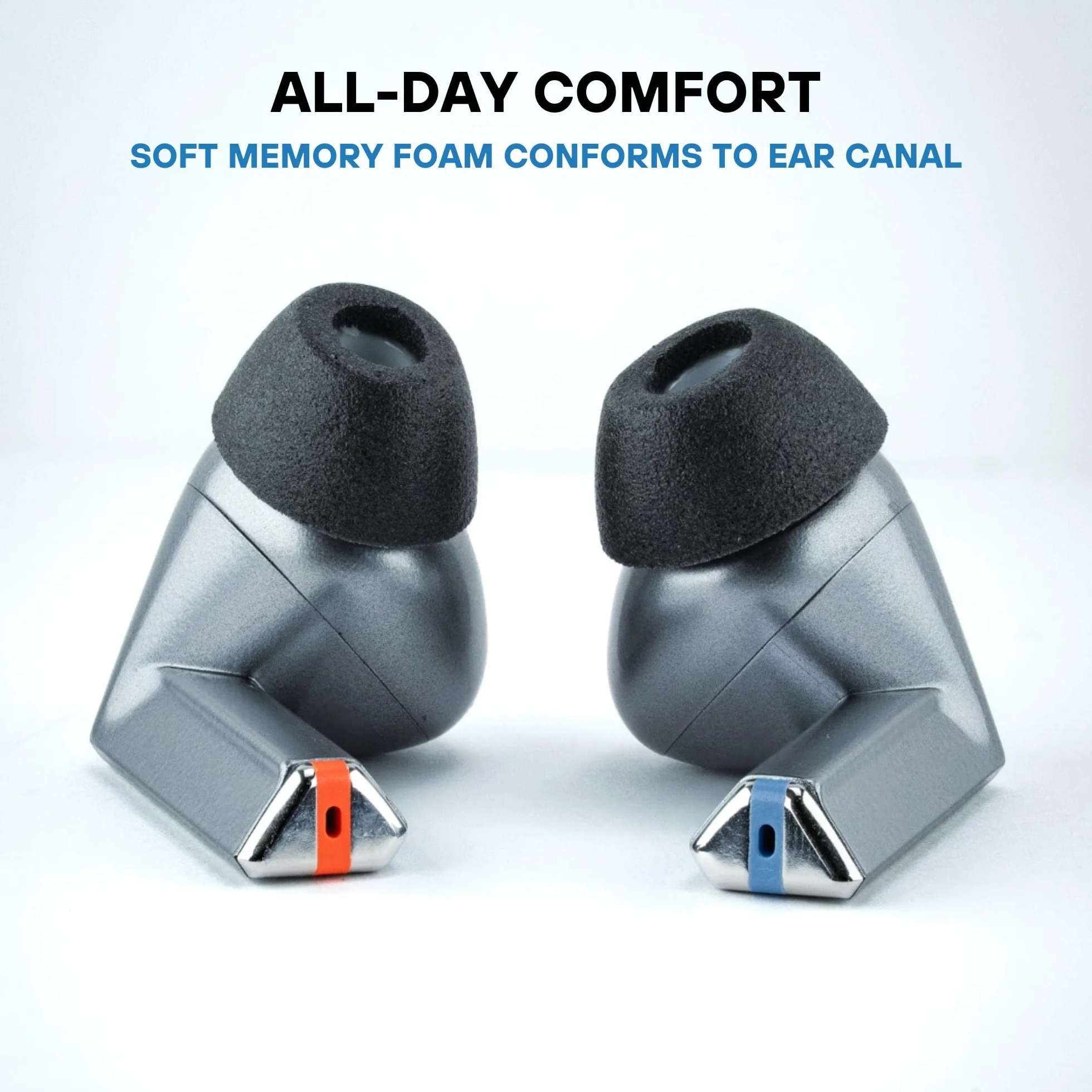 Comply TrueGrip MAX | Premium Memory Foam Replacement Earbud Tips for Samsung Galaxy Buds3 Pro | Long Lasting Comfort, MAX Durability, Secure Fit, Superior Noise Isolation| Black (Medium) (3 Pairs)