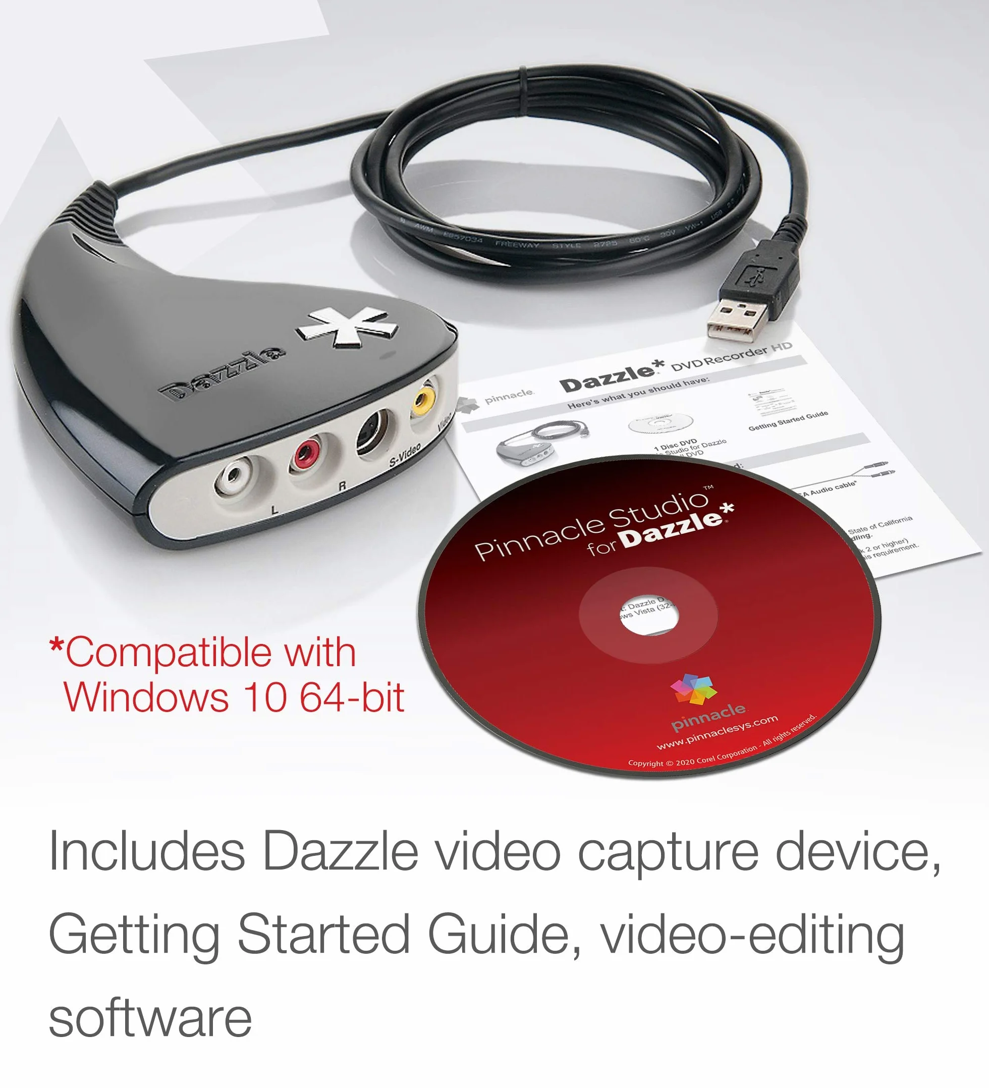 Dazzle DVD Recorded HD | Turn videotapes into captivating digital movies | Windows | Perpetual | Delivery