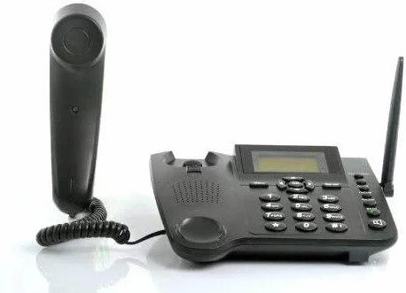 Telefon stołowy z kartą SIM GSM na stół/biurko