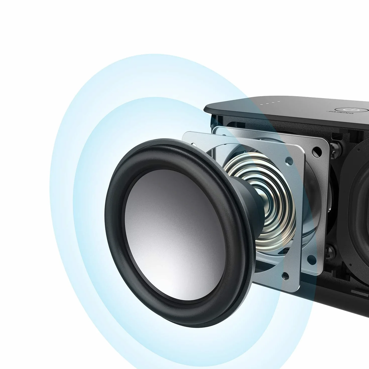 Soundcore Boost Anker Głośnik Bluetooth BassUp IPX7 12h Akumulator 20m Podwójne Przetworniki
