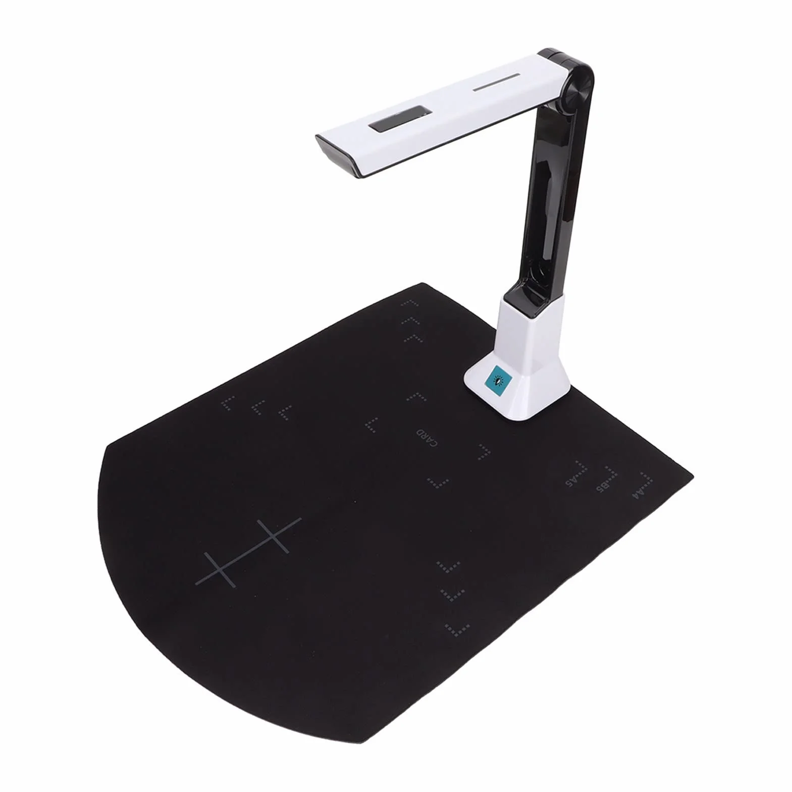 Wizualizator USB 8MP/kamera Dokumentacyjna, Skaner Dokumentów Formatu, Wielojęzyczny Skaner Dokumentów OCR, do Zdalnego Uczenia Się z Zoomem, OBS i Teams, dla