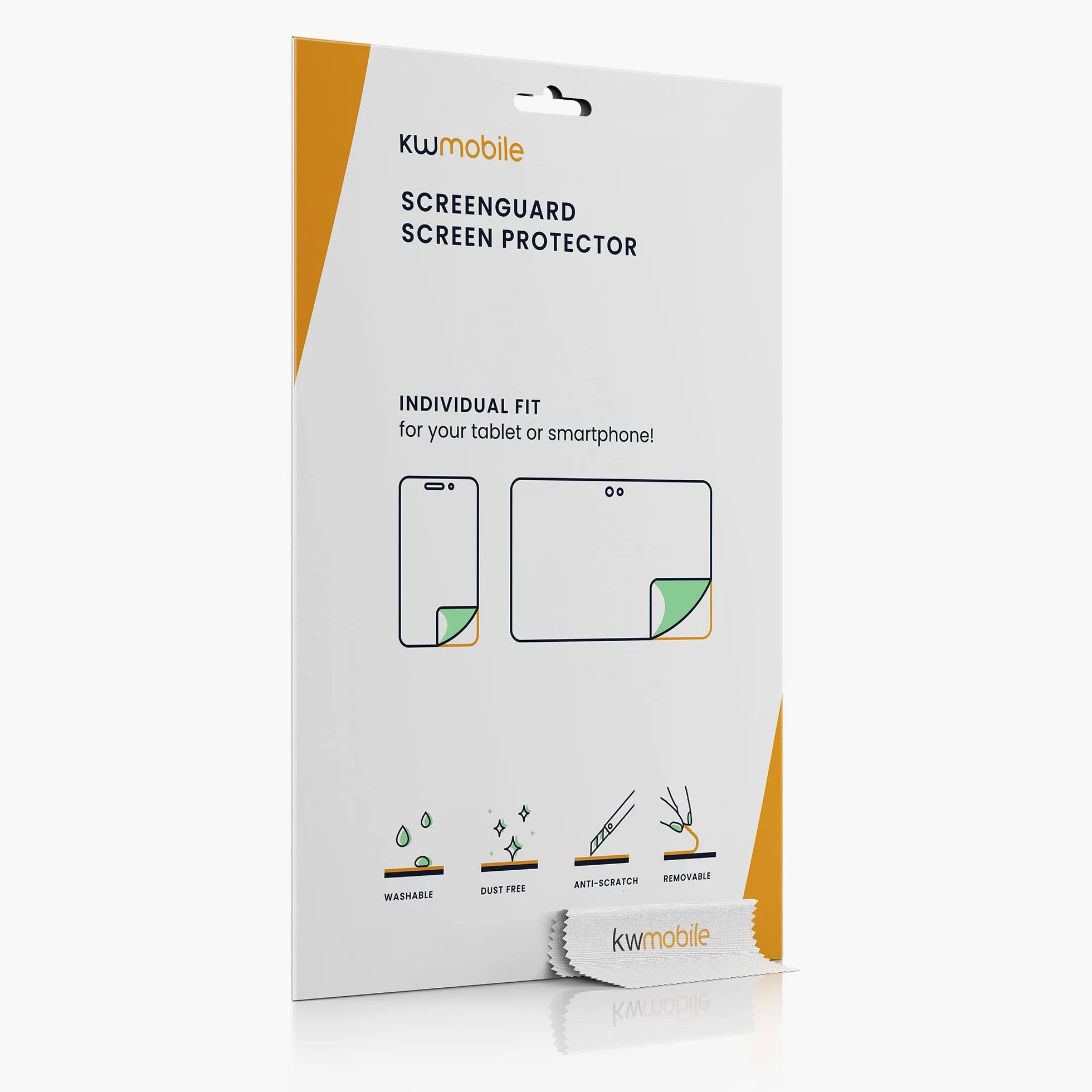 kwmobile Osłona ekranu kompatybilna z Apple Macbook Air 13 M4 2025 A3240 – matowa folia antyodblaskowa