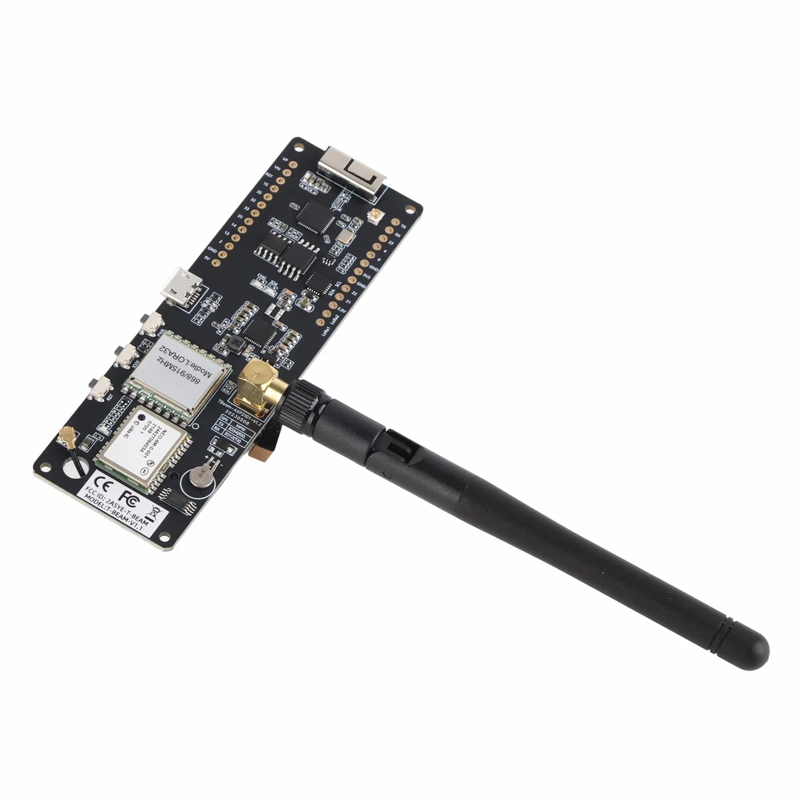 Moduł ESP32 LoRa 915Mhz z GPS, Podstawa Akumulatorowa - Wysokiej Jakości PCB, Mocny sygnał, Bezprzewodowy Dostęp do Internetu