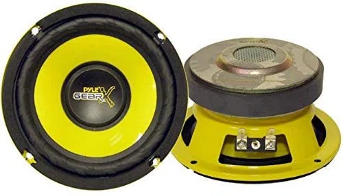 1 woofer kompatybilny z PYLE PLG54 głośnik średni basowy dyfuzor 13,00 cm 130 mm 5" średnica 100 watów rms 200 watów maksymalna impedancja 4 omów samochód, 1 sztuka