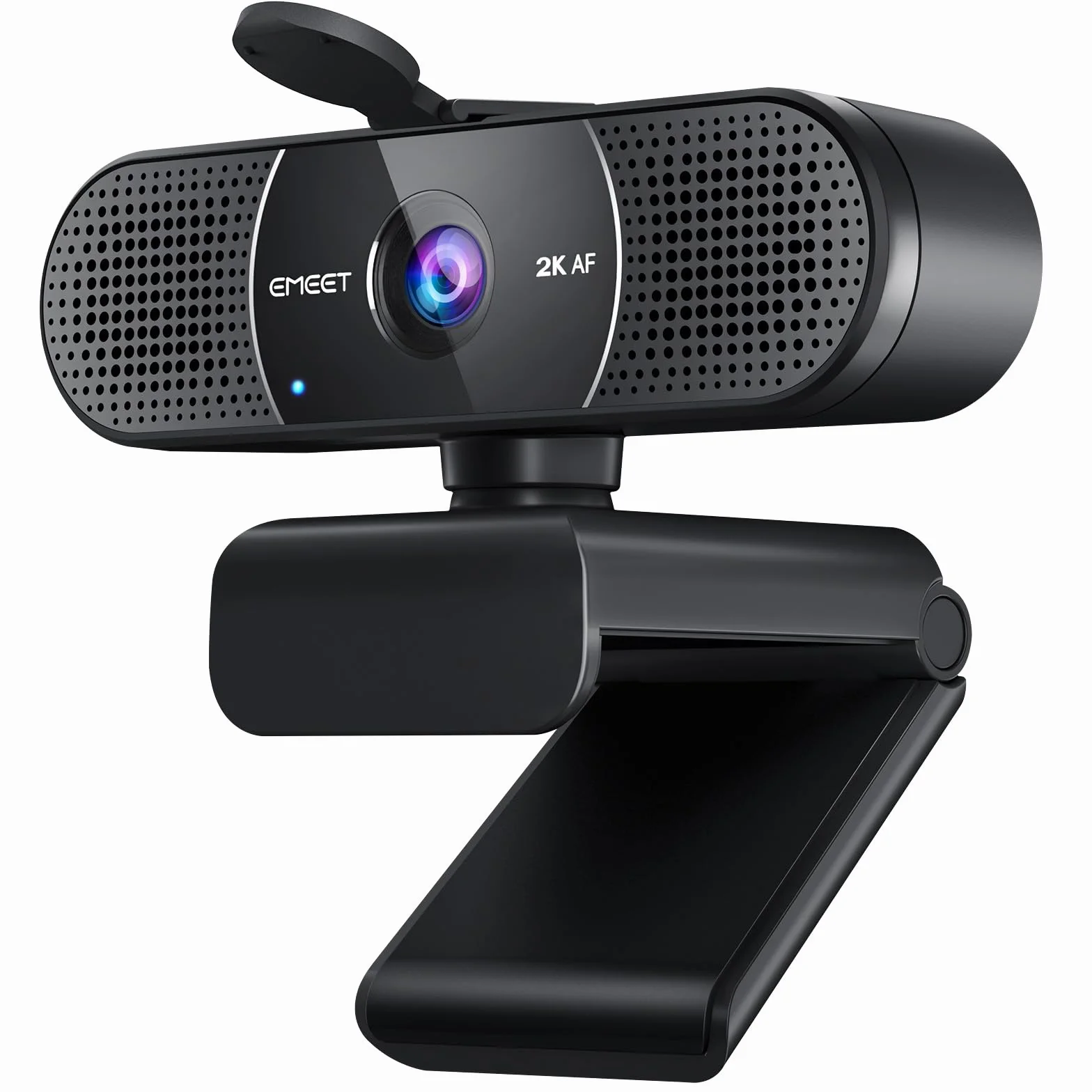 EMEET C960 kamera internetowa 2K z mikrofonem, 2K QHD, 2 mikrofony redukujące hałas, TOF Autofokus kamera internetowa do streamingu z osłoną prywatności, kamera internetowa USB Plug & Play do rozmów