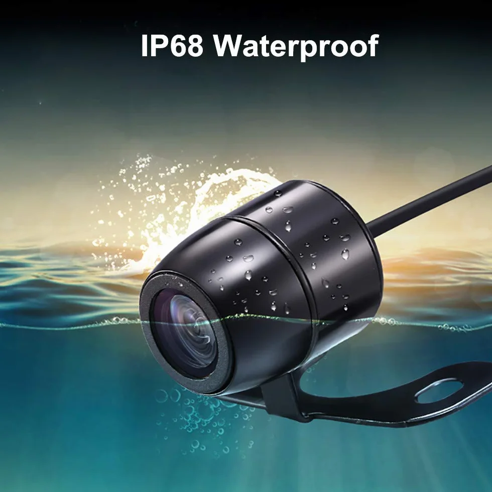 Jansite Kamera cofania z monitorem 4,3", kamera cofania IP68, wodoszczelna widoczność w nocy, zestaw wspomagający parkowanie