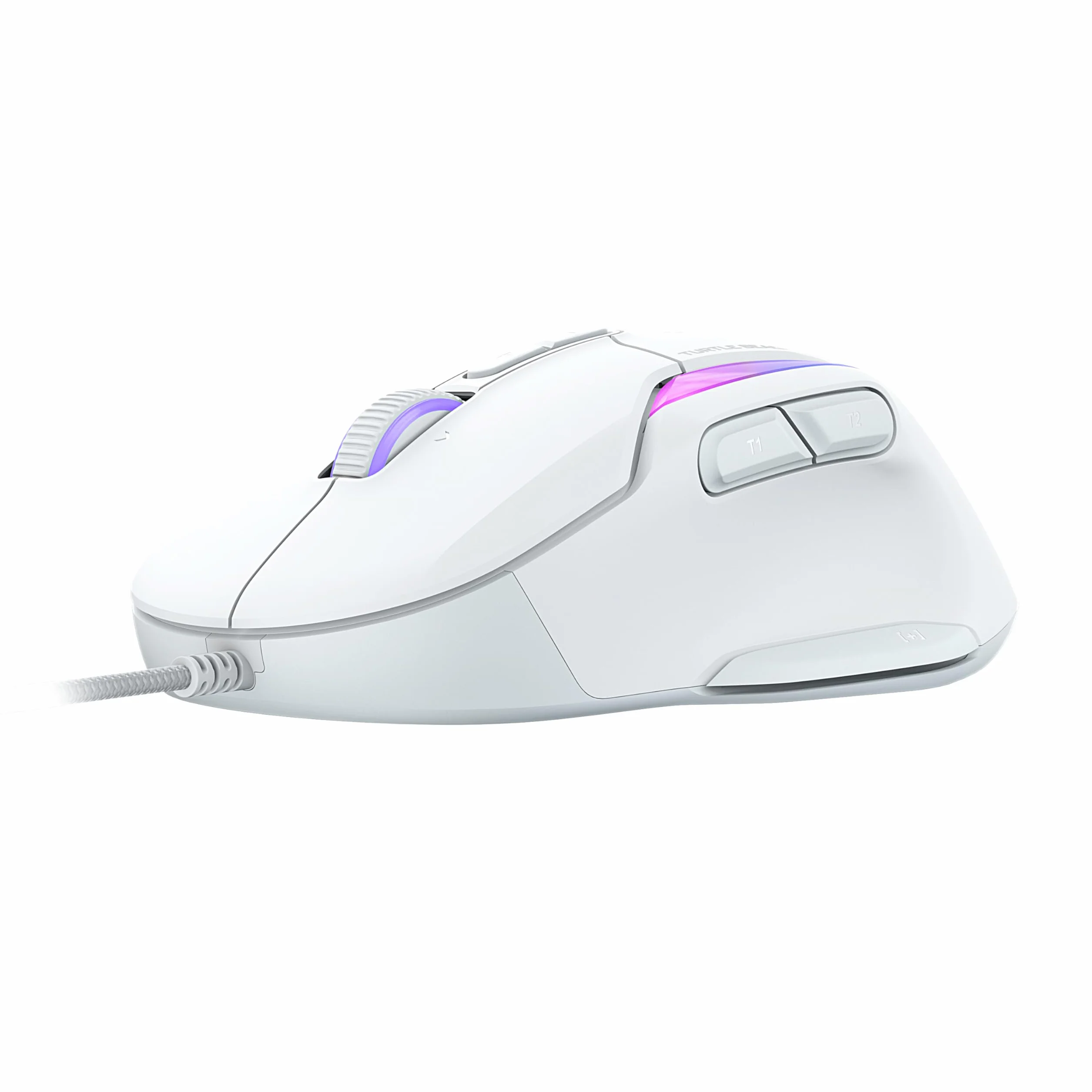 TURTLE BEACH Kone II Przewodowa ergonomiczna mysz do gier RGB, 26K DPI, przełączniki optyczne 100 mln kliknięć, 23 wejścia, kółko 4D, PTFE