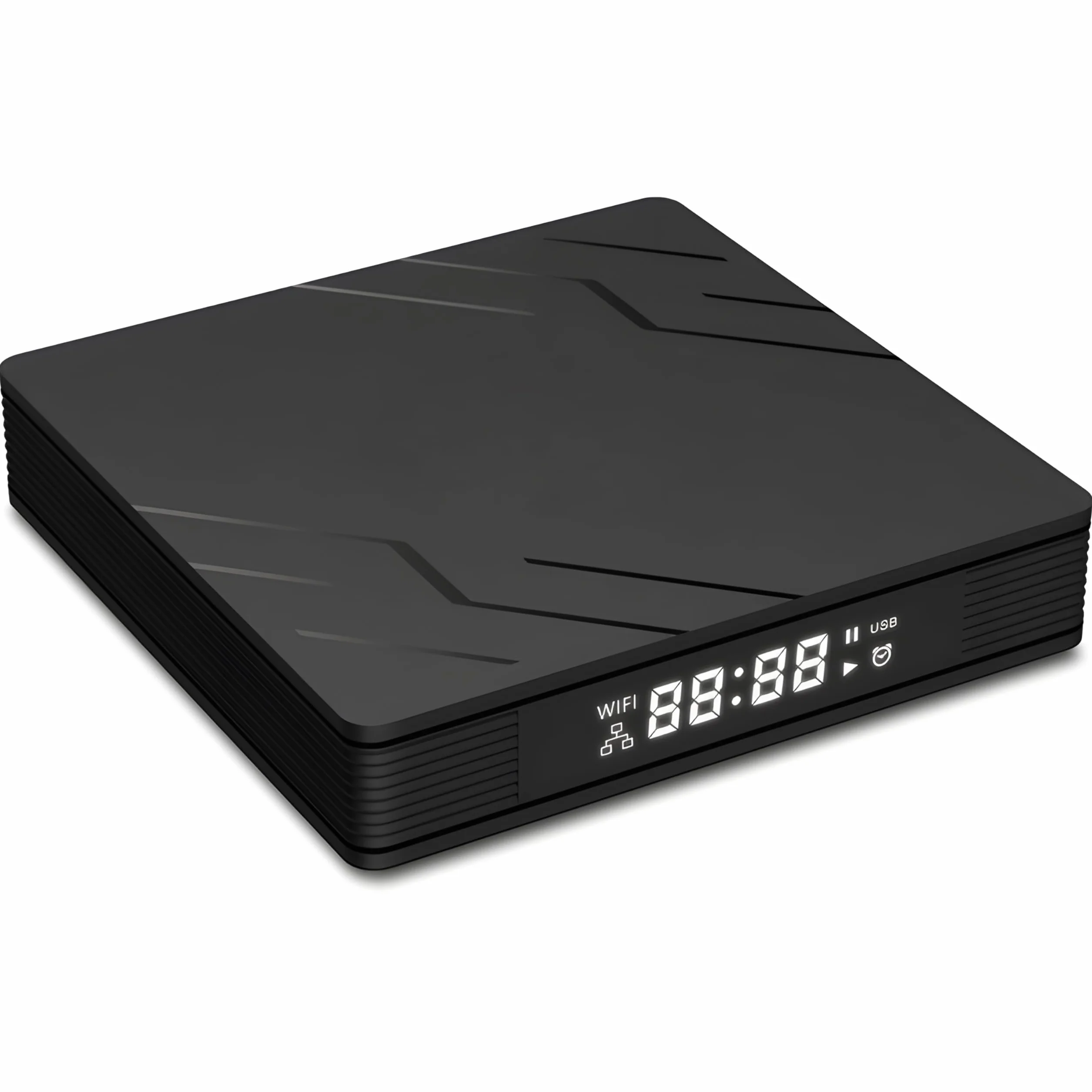 Retoo TV Box Android 13 Smart 4K Bluetooth 5.0 2 GB 16 GB Soporta Google TV HDMI Dwuzakresowy pilot WiFi Sterowanie Formaty wideo Avi Rm Rmvb Ts Vob Mkv Mov ISO wmv asf flv dat mpg mpeg Mp4 Czarny