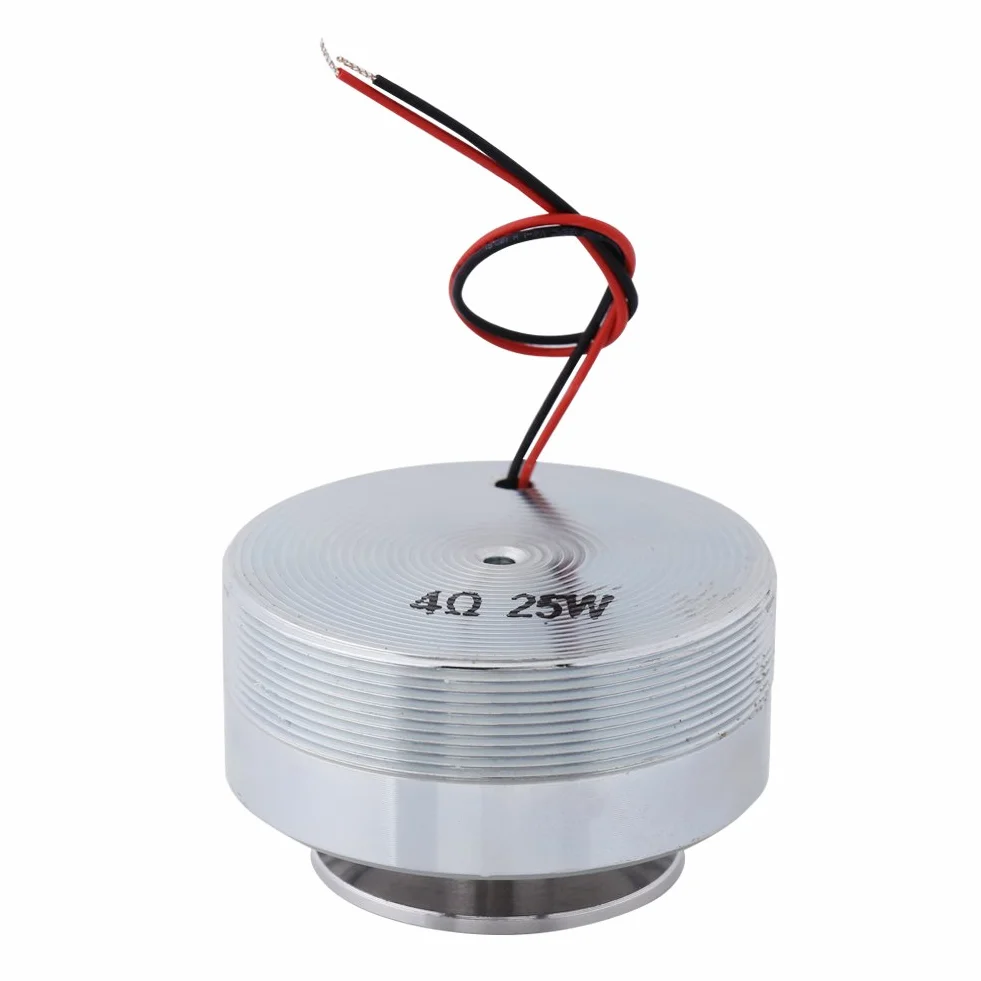 Walfront Głośnik rezonansowy, 1 sztuka 50 mm / 2 cale All Frequency klasyczny głośnik rezonansowy, mocny głośnik basowy, "zrób to sam", do elektronicznych hobbystów (4Ω 25 W)