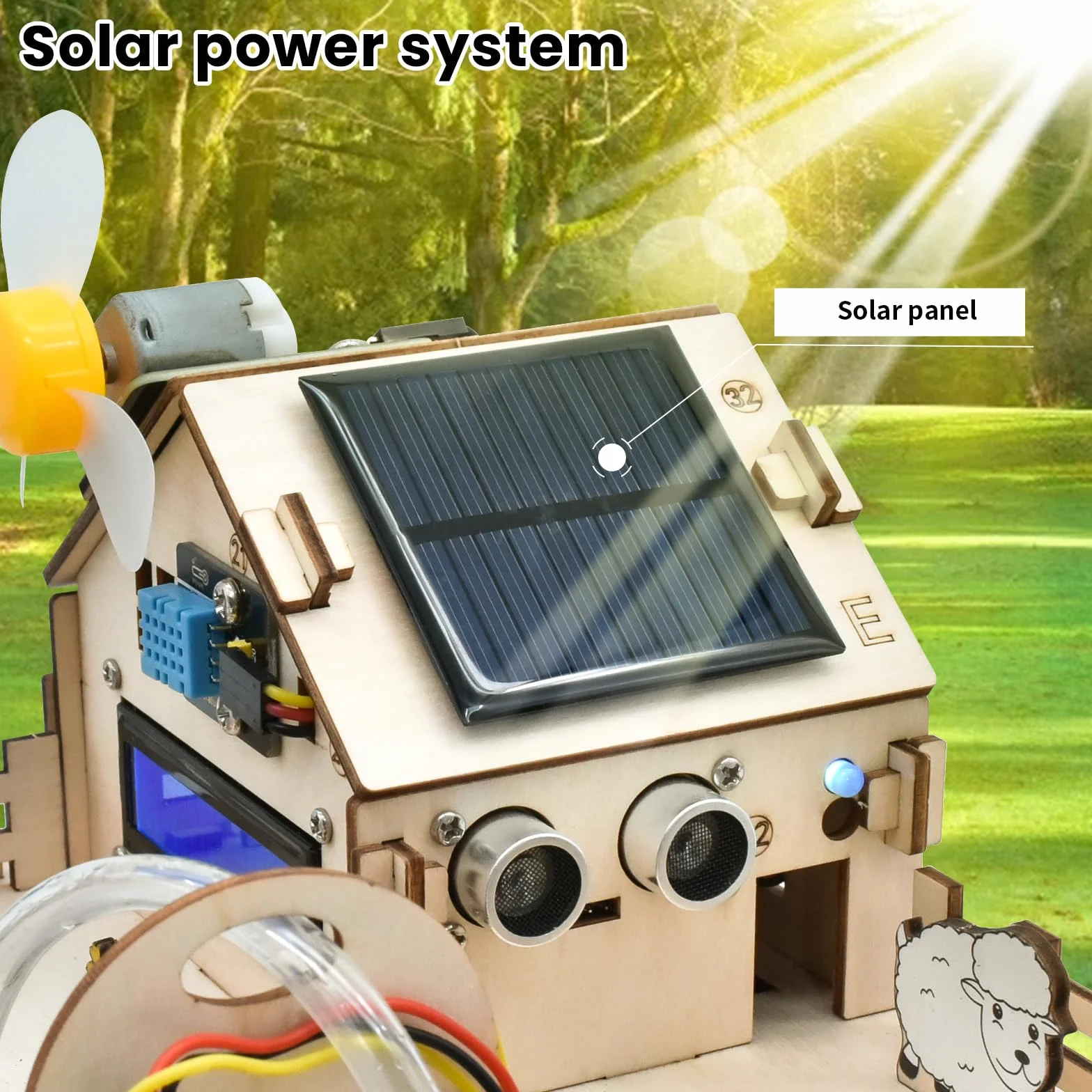 KEYESTUDIO IoT Control Smart Farm zestaw startowy do Arduino ESP32 Kit