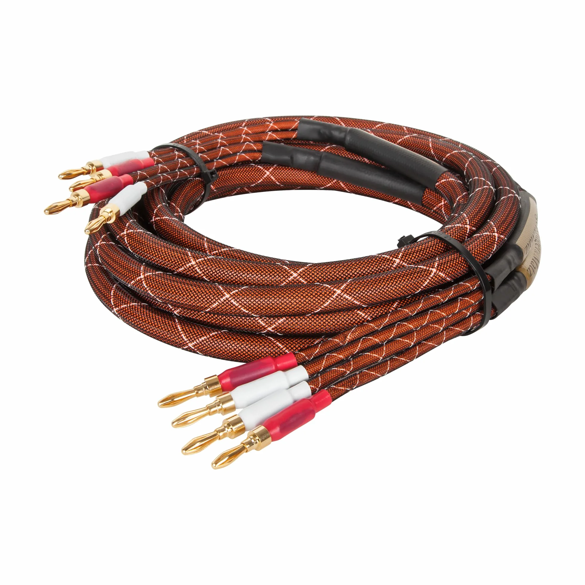 Krüger&Matz Kabel Głośnikowy 5.0m Wtyki Banan 2 szt. KM0335-5M