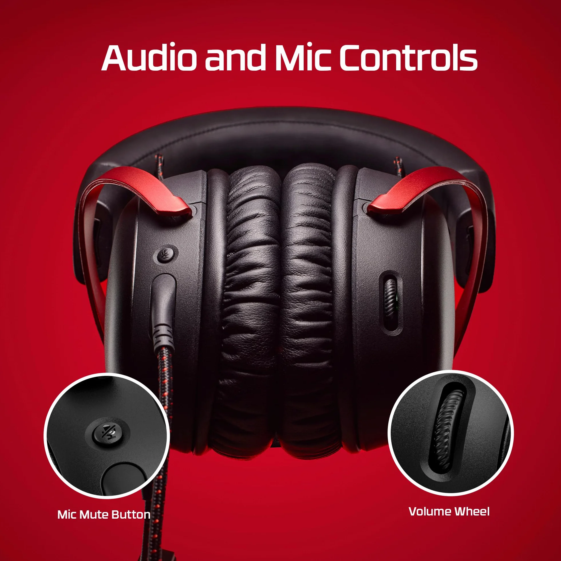 HyperX Cloud III – przewodowy zestaw słuchawkowy do gier, PC, PS5, Xbox Series X|S, kątowy sterownik 53 mm, DTS, pianka memory, stabilna rama, ultra przezroczysty mikrofon 10 mm, USB-C, USB-A, 3,5 mm