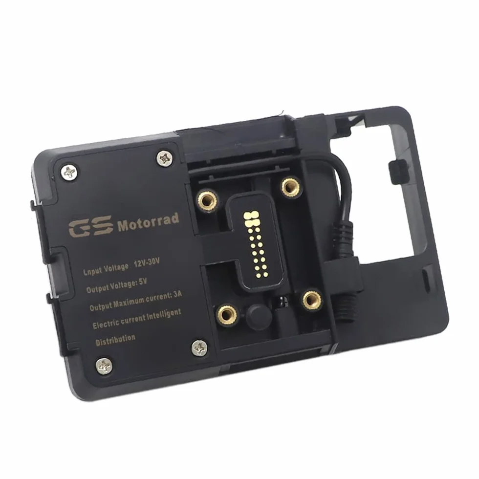 HYRAM Motocykl przedni stojak na telefon uchwyt na telefon Smartphone nawigacja GPS uchwyt pasuje do Yamaha XMAX300 X MAX XMAX 300 125 250 400 Mocowania kierownicy (Size : C)
