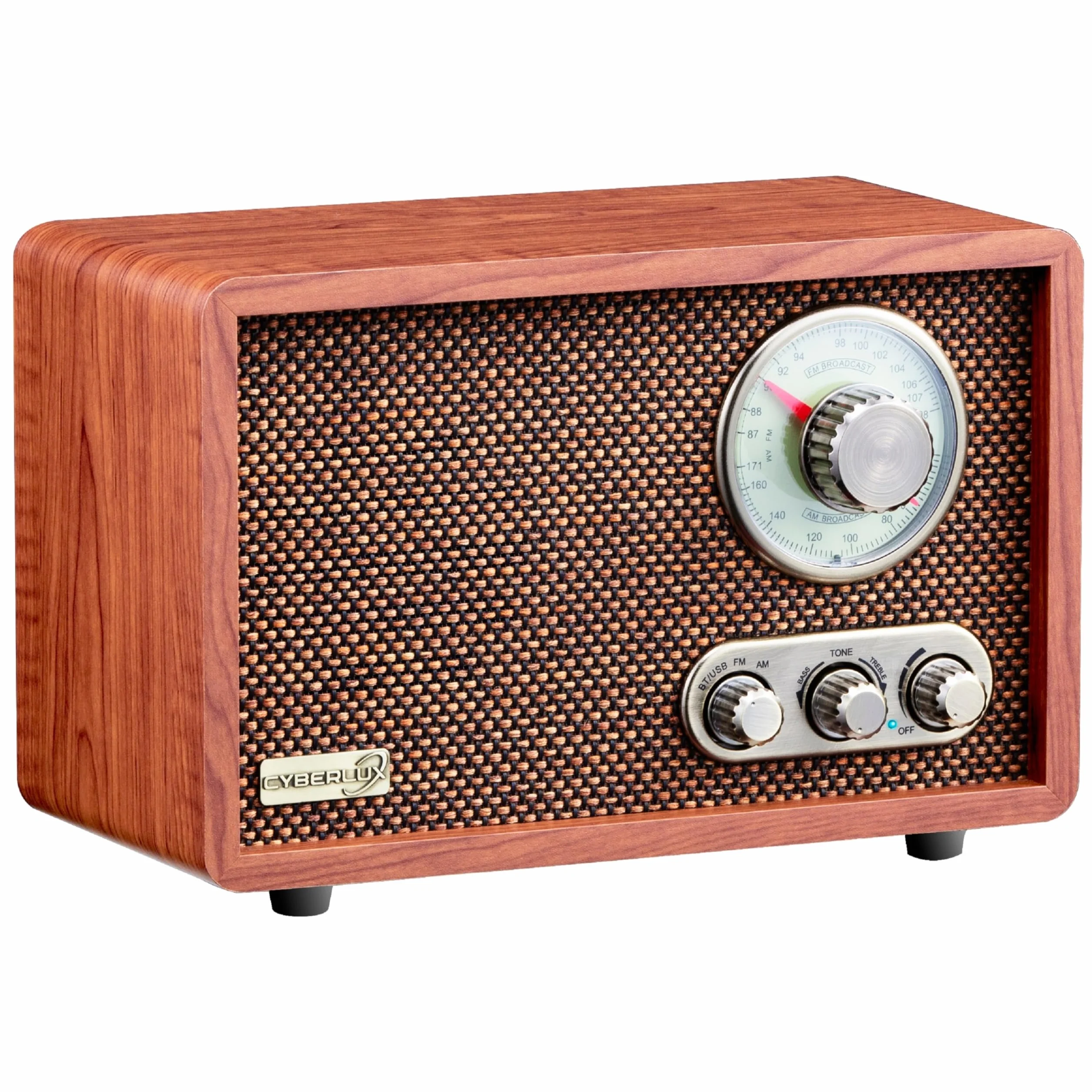 Nostalgia kompaktowy zestaw | radio drewniane z Bluetooth | USB | gniazdo na karty SD | FM/AM | system muzyczny w stylu retro | radio kuchenne | radio kuchenne | nostalgiczne radio vintage