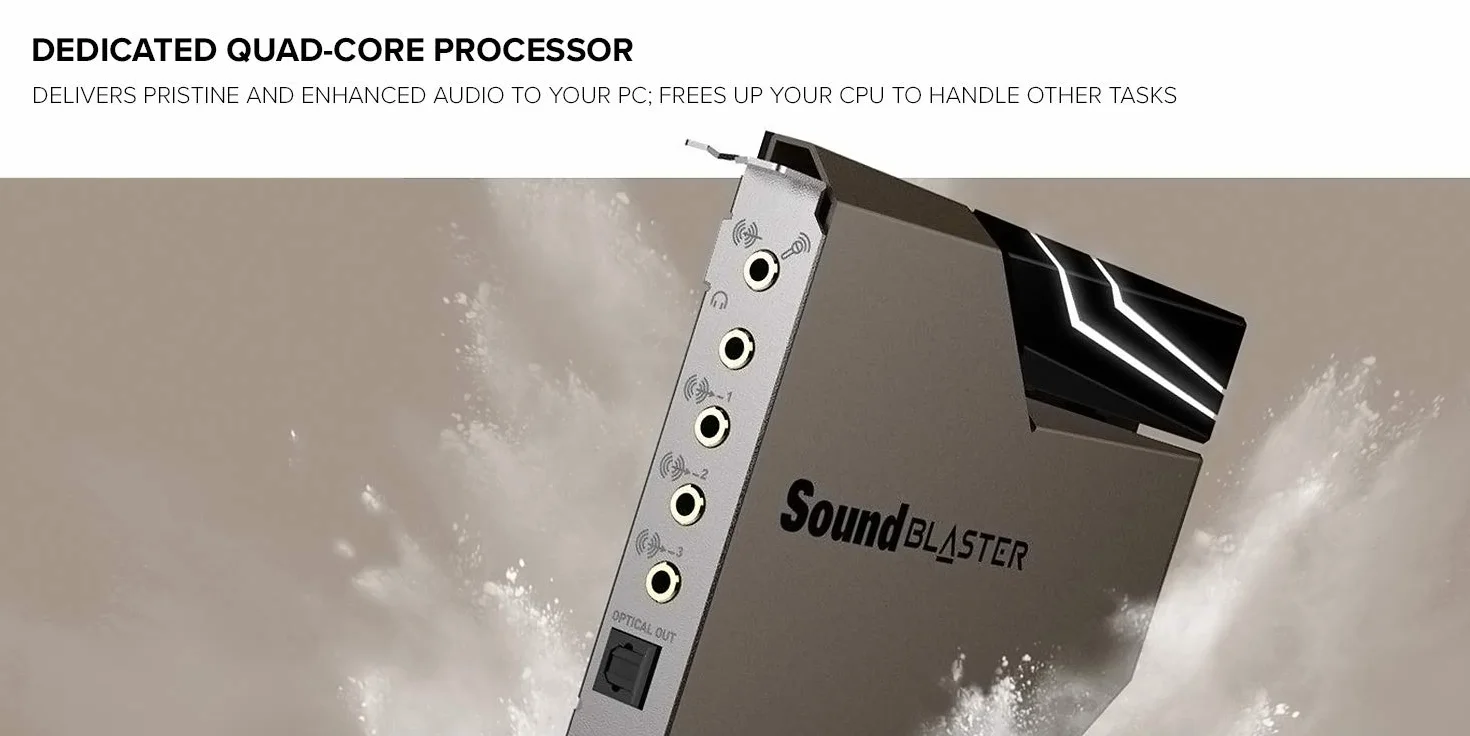 Creative Sound Blaster AE-7 wewnętrzna karta dźwiękowa PCIe 127 dB DNR ESS SABRE 9018 DAC