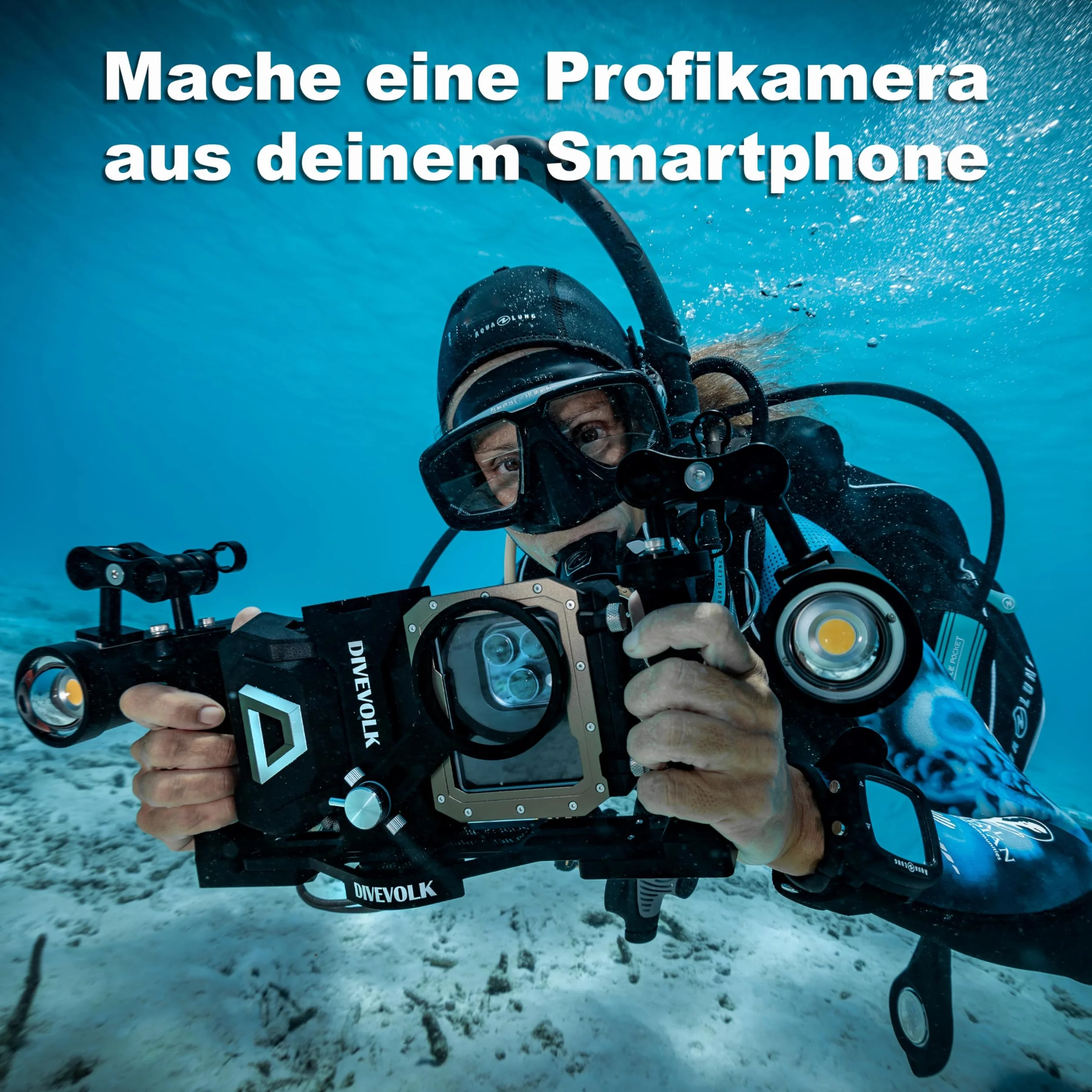 DIVEVOLK Taca podwójny uchwyt do walizki nurkowej Seatouch 3 pro
