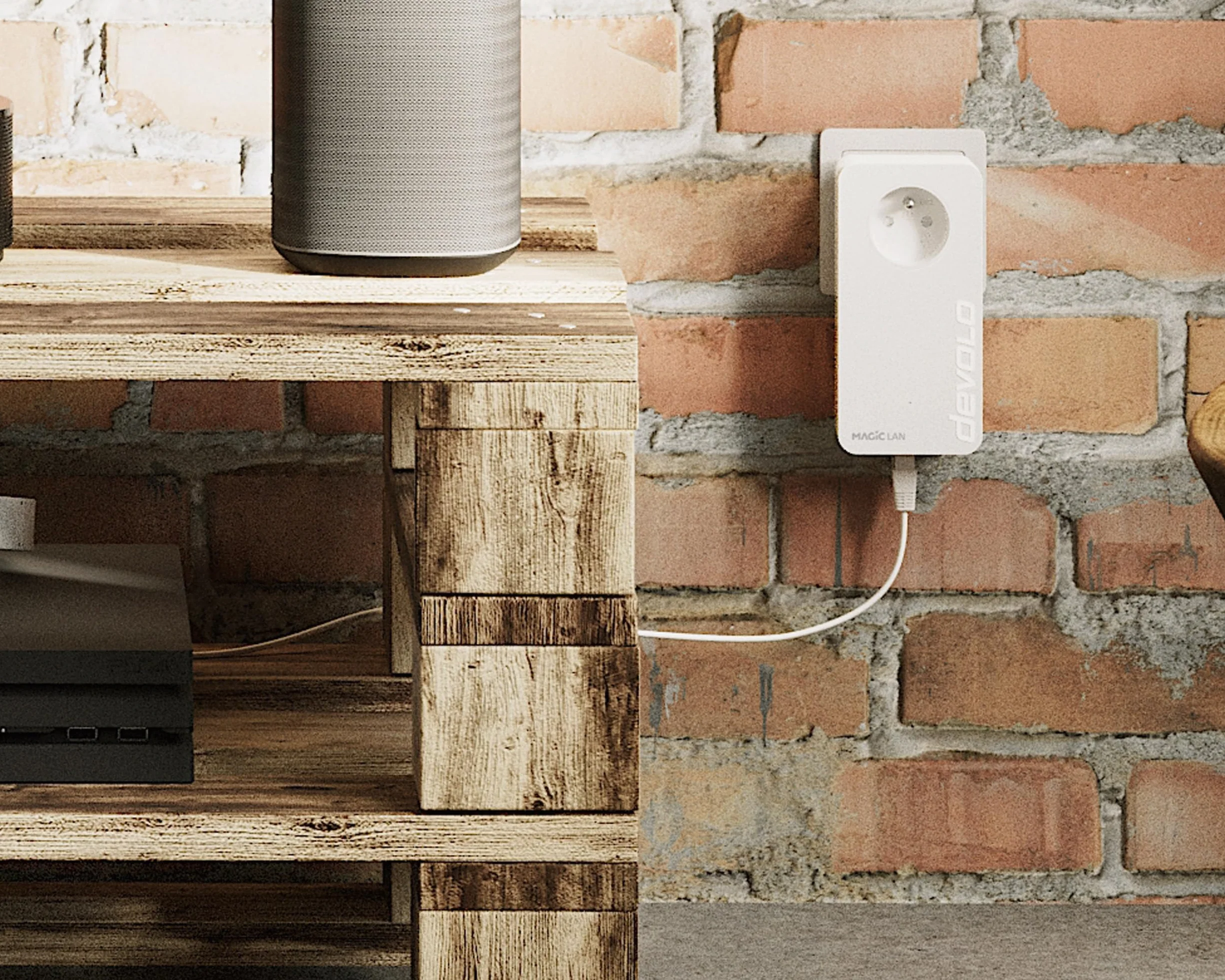 devolo Magic 2 LAN adapter Powerline 2400 Mbit/s Gigabit biały