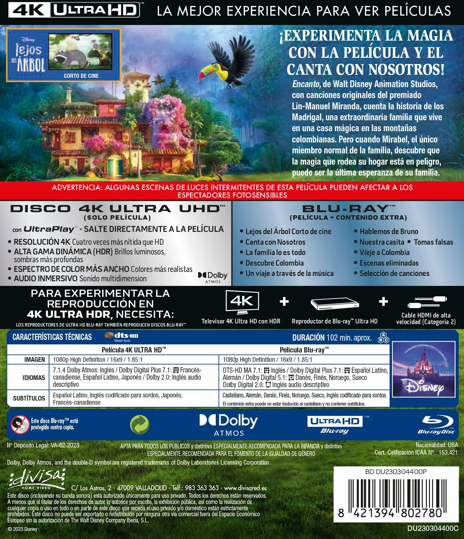 Encanto (4K UHD) - BD