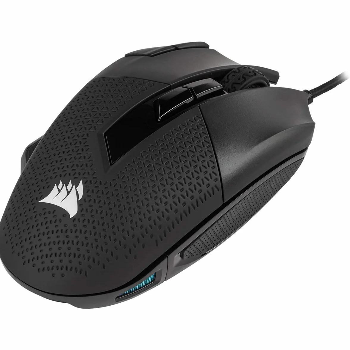 Corsair NIGHT SWORD CH-9306011-EU, Mysz, Czarny/Niebieski